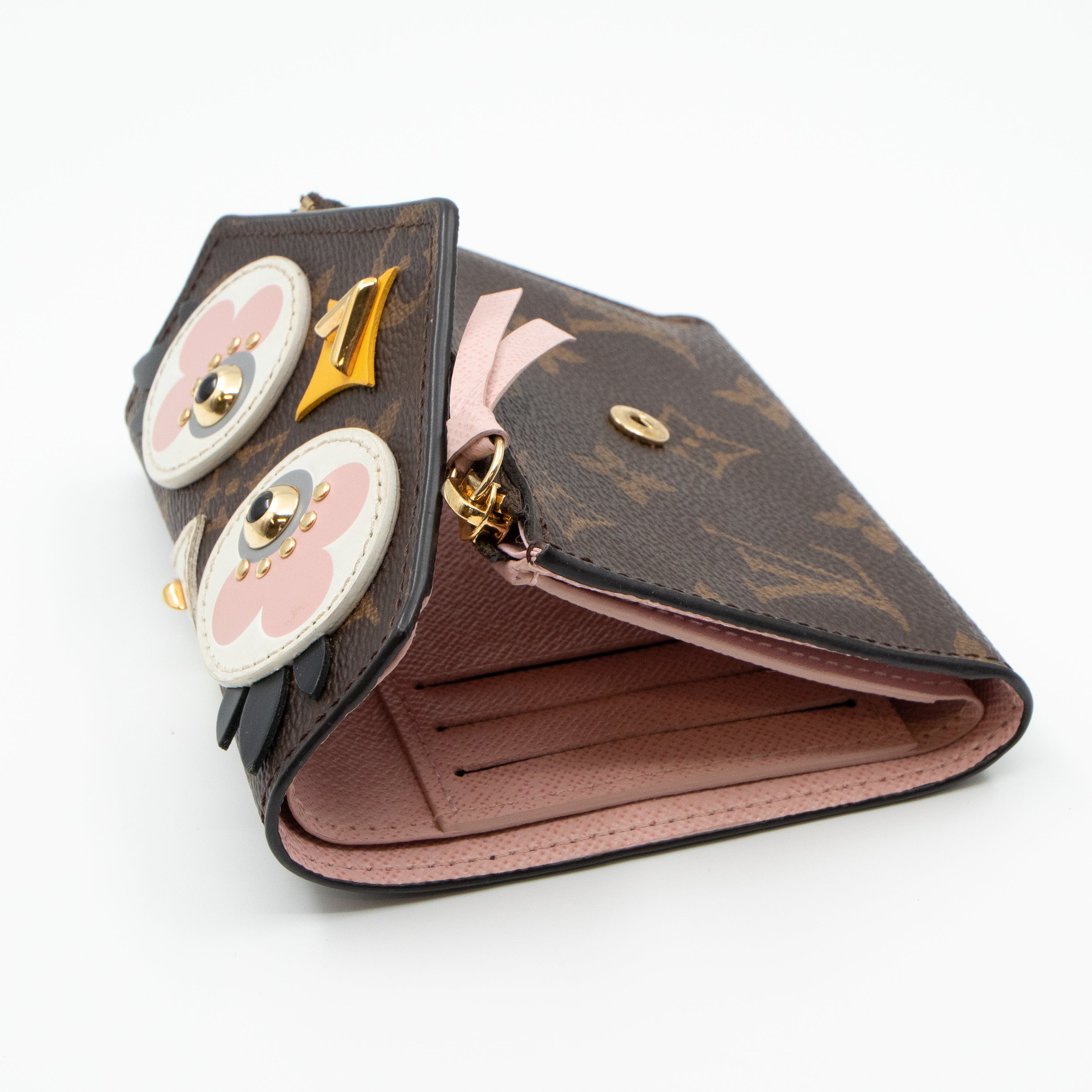 Victorine Wallet Owl Monogram