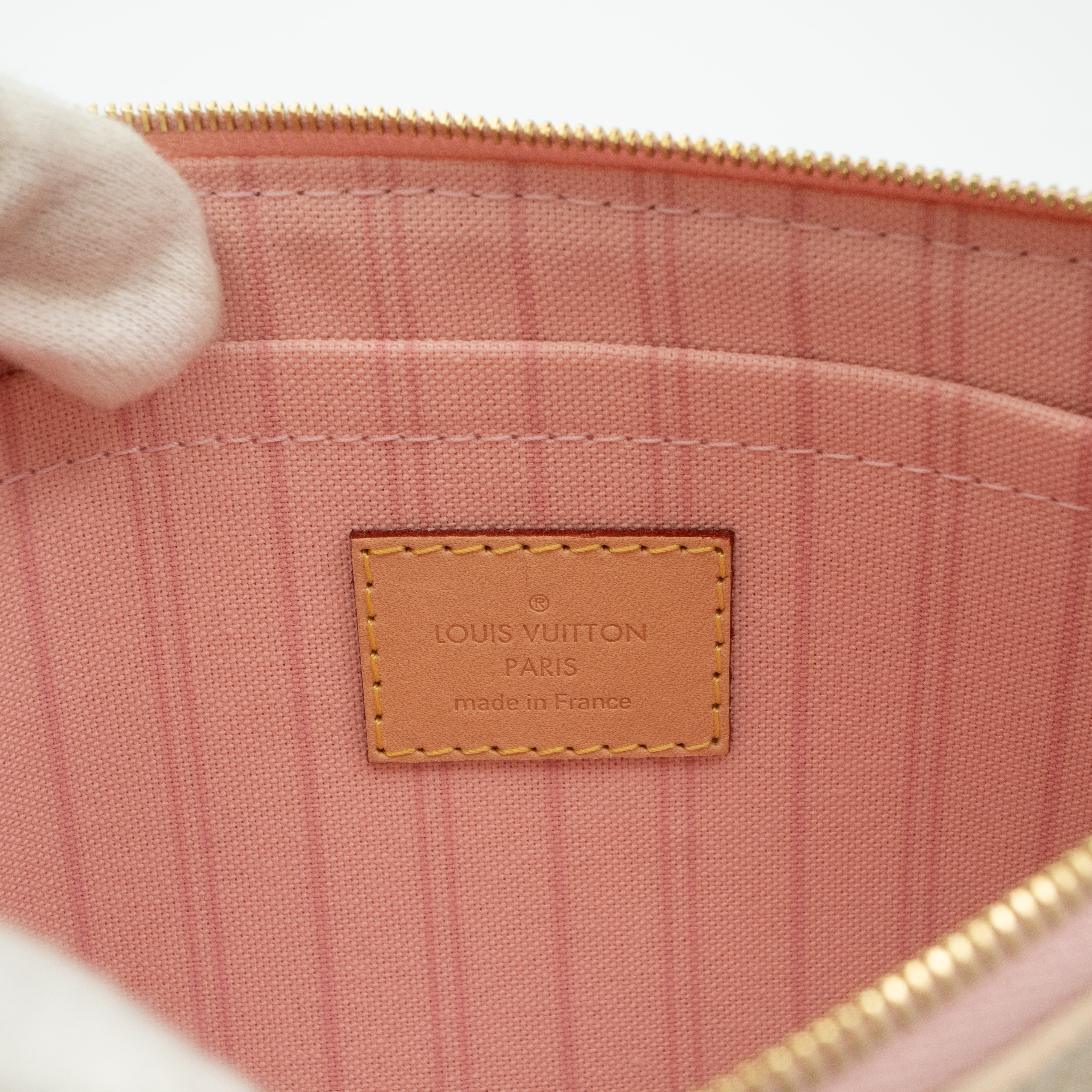 Neverfull Pochette Damier Azur