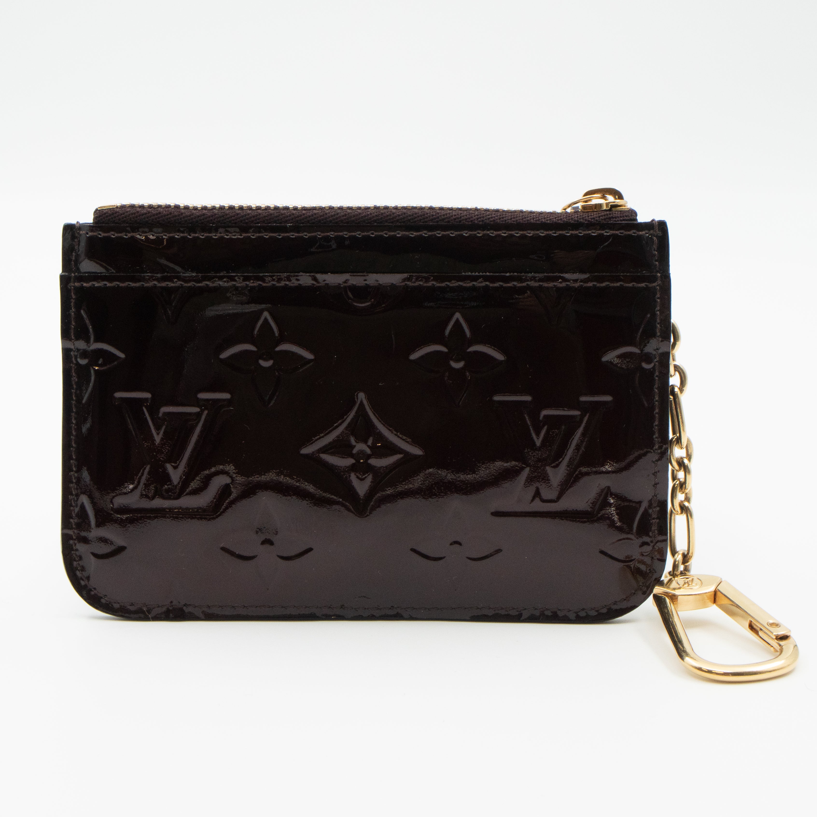 Key Pouch Vernis Amarante