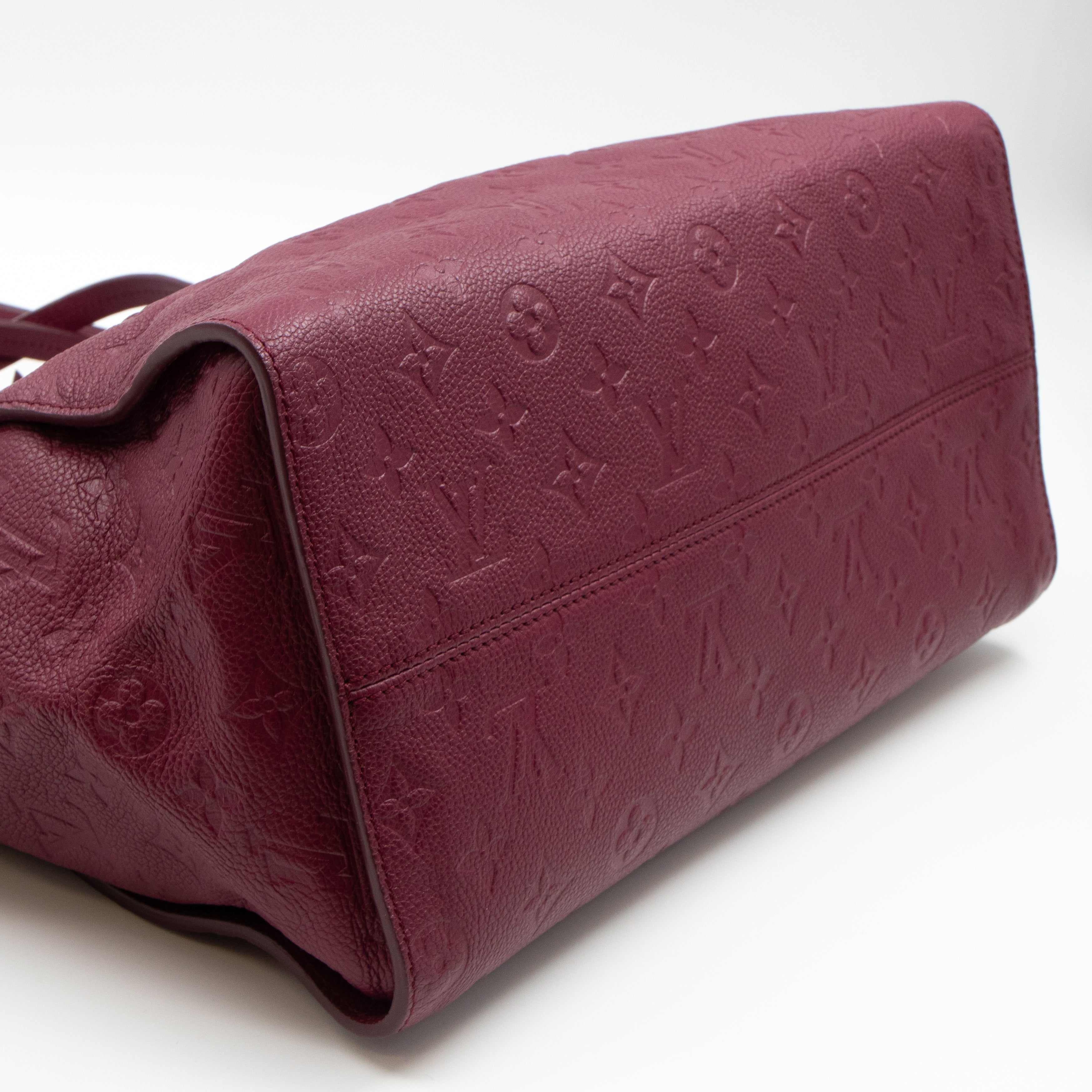 Lumineuse PM Monogram Empreinte Burgundy