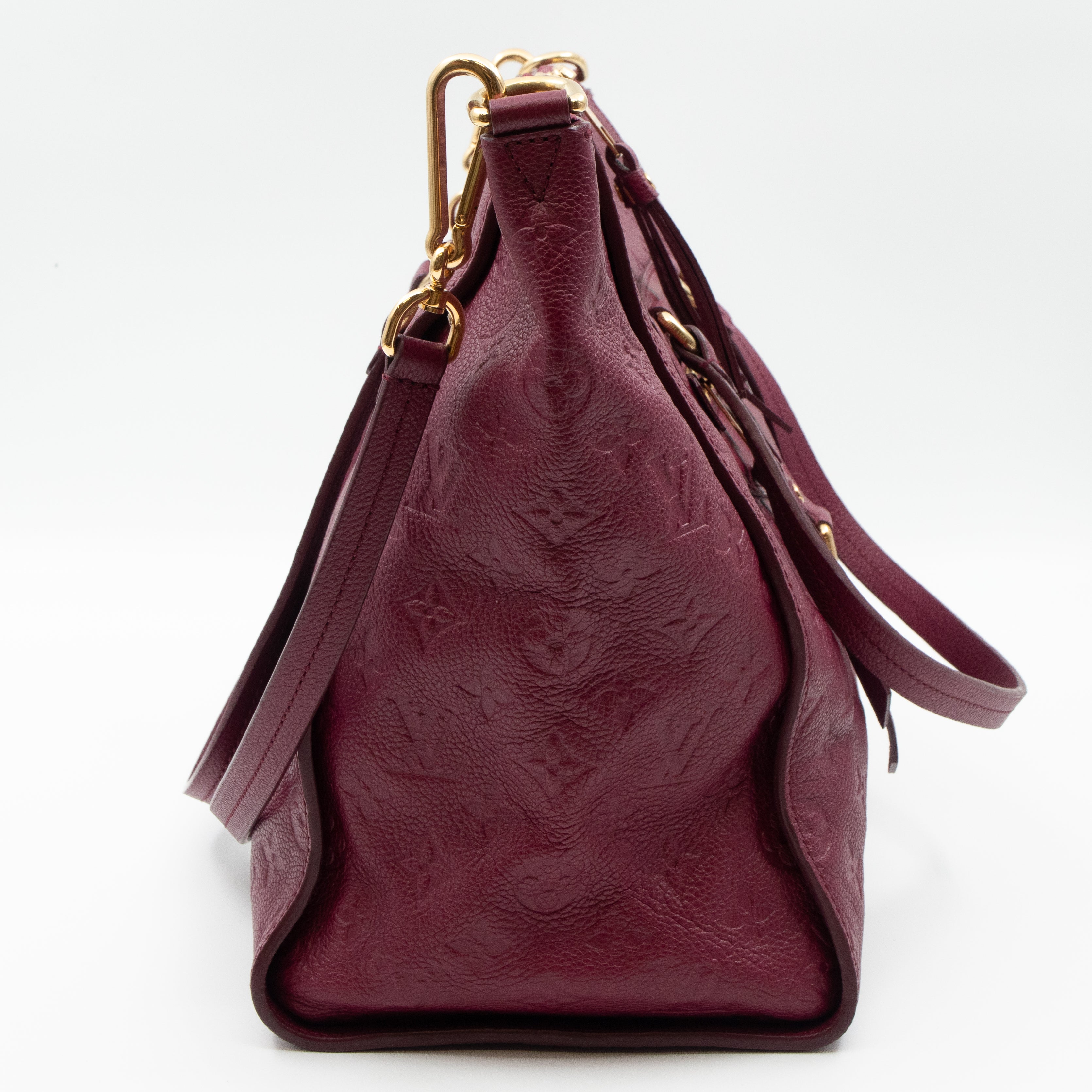 Lumineuse PM Monogram Empreinte Burgundy