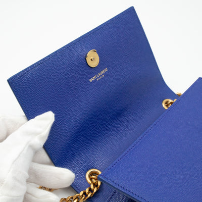 Monogram Kate Small Royal Blue Leather