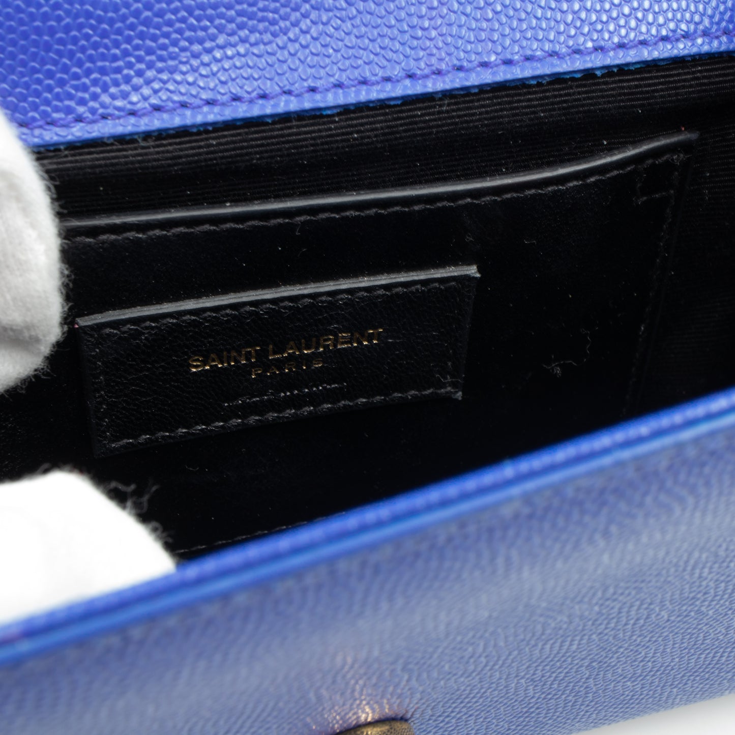 Monogram Kate Small Royal Blue Leather