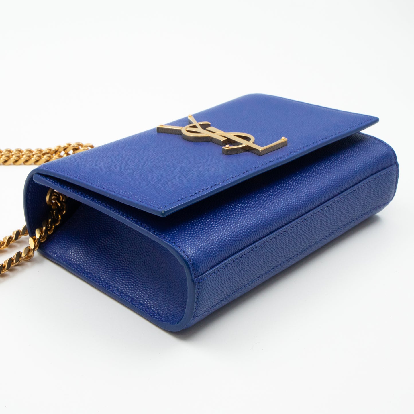 Monogram Kate Small Royal Blue Leather