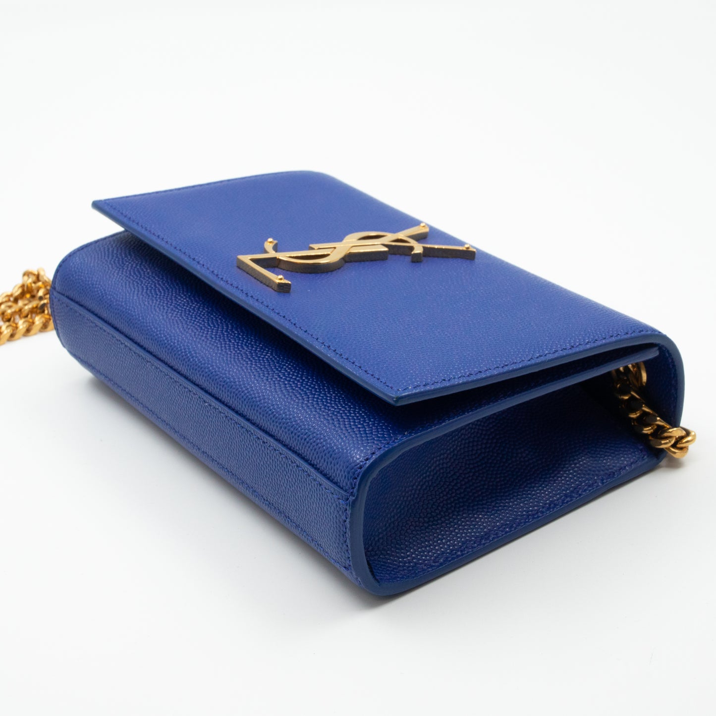 Monogram Kate Small Royal Blue Leather