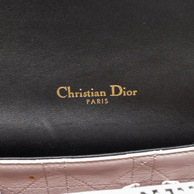 Miss Dior Flap Bag Black White Tweed