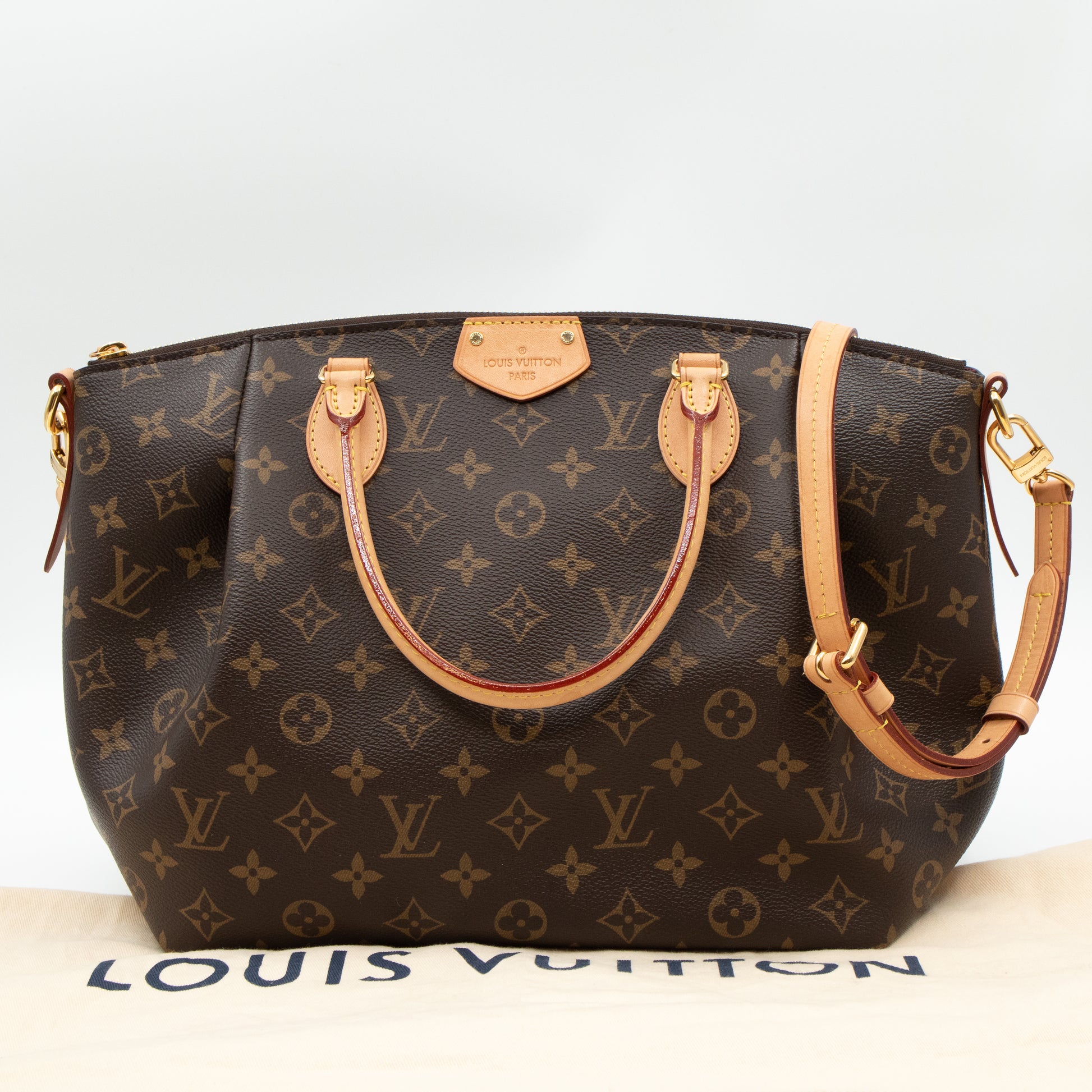 Louis Vuitton, Bags, Louis Vuitton Turenne Mm Monogram Canvas Shoulder  Bag Excellent Condition