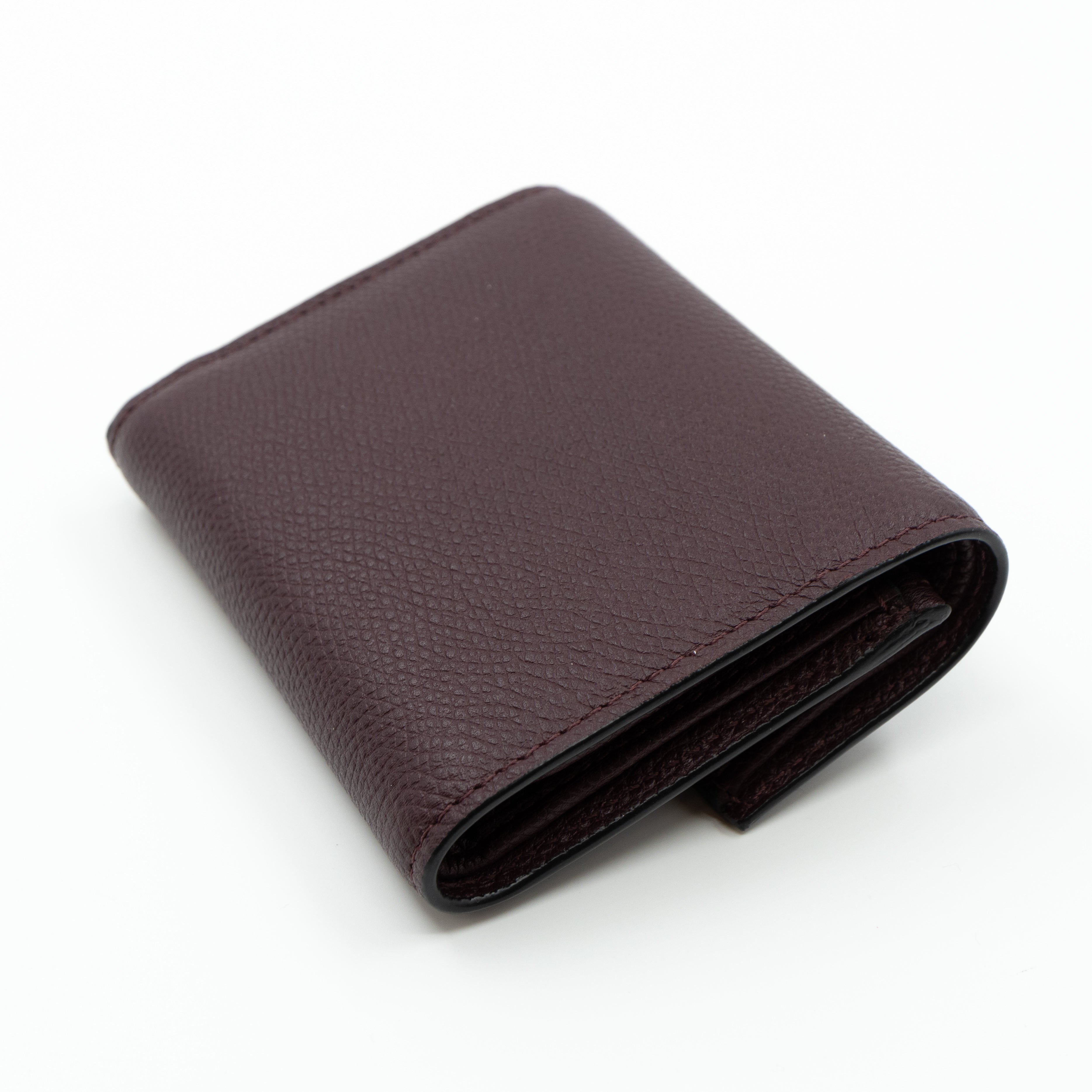Small VSLING Wallet Burgundy Leather