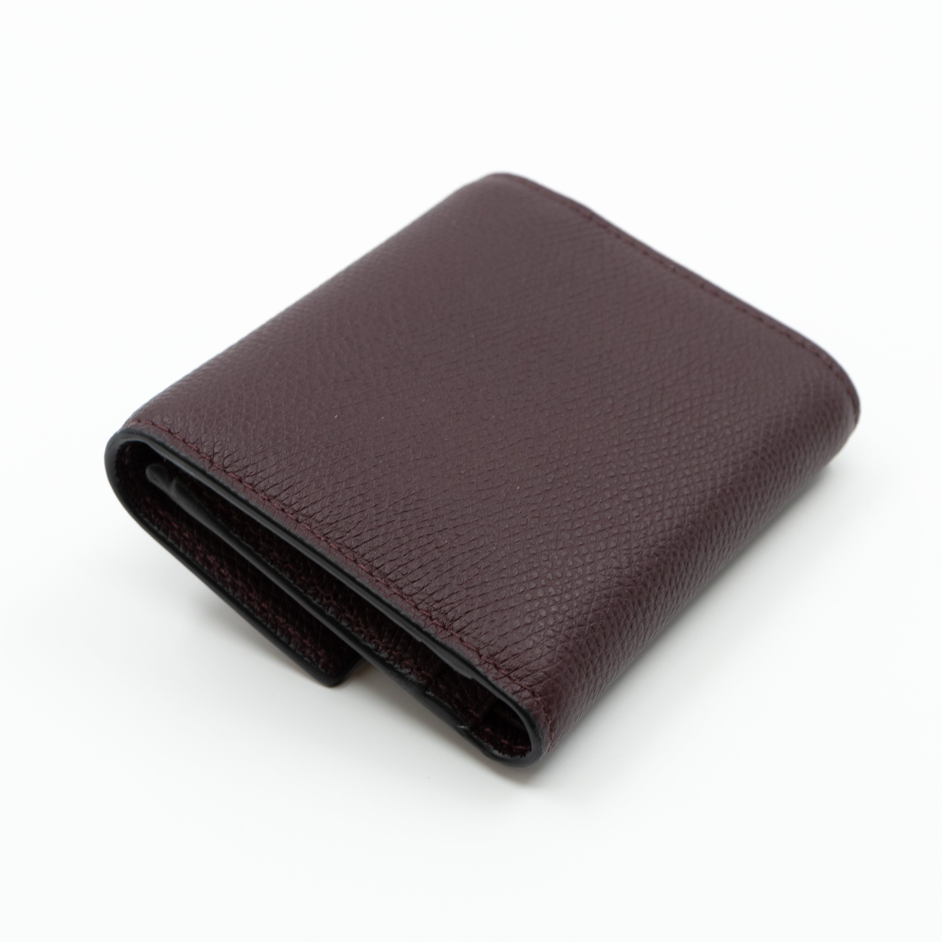 Small VSLING Wallet Burgundy Leather