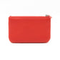 Classic Mini Pouch Lucky Ski Coral Leather