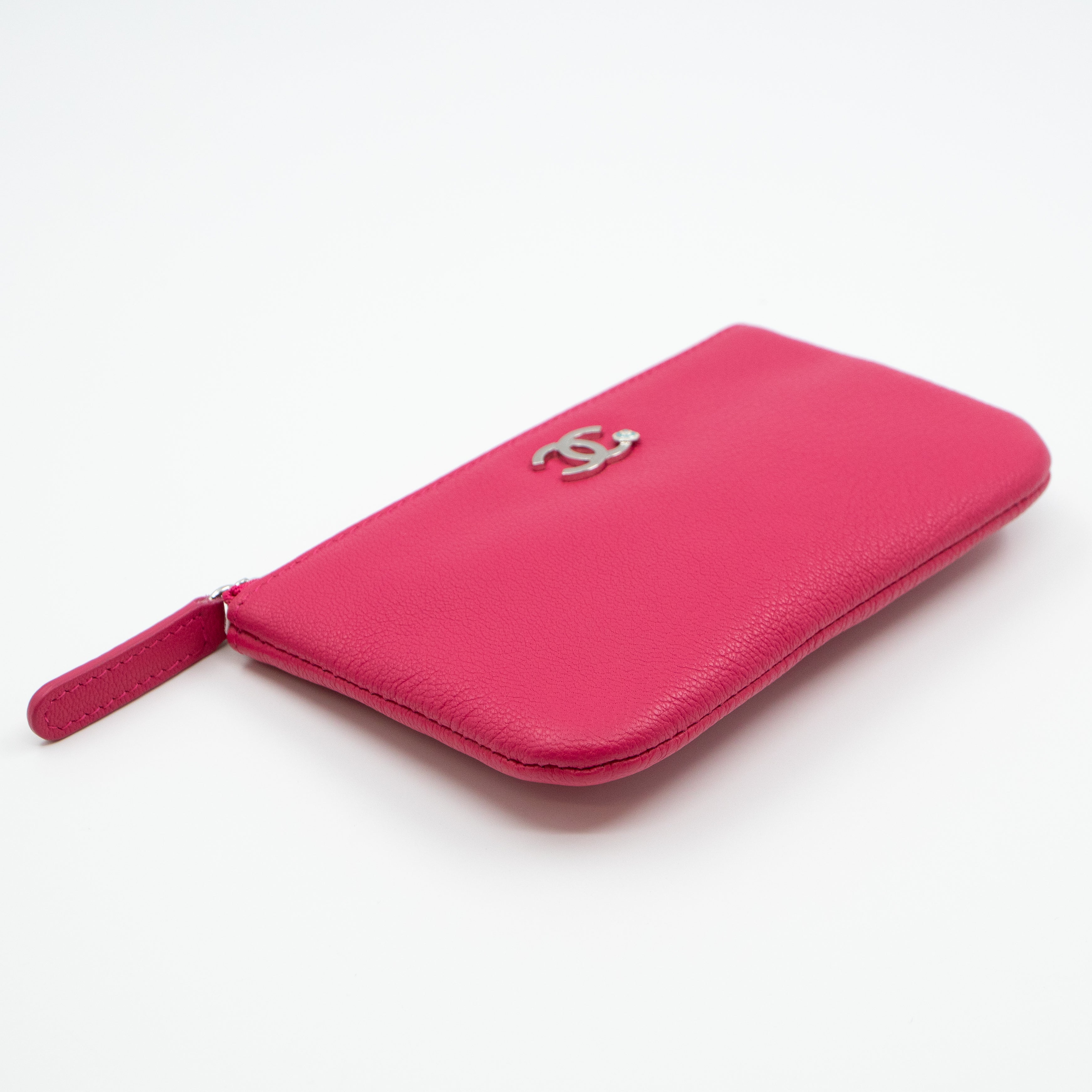 Classic Mini Pouch Pink Leather