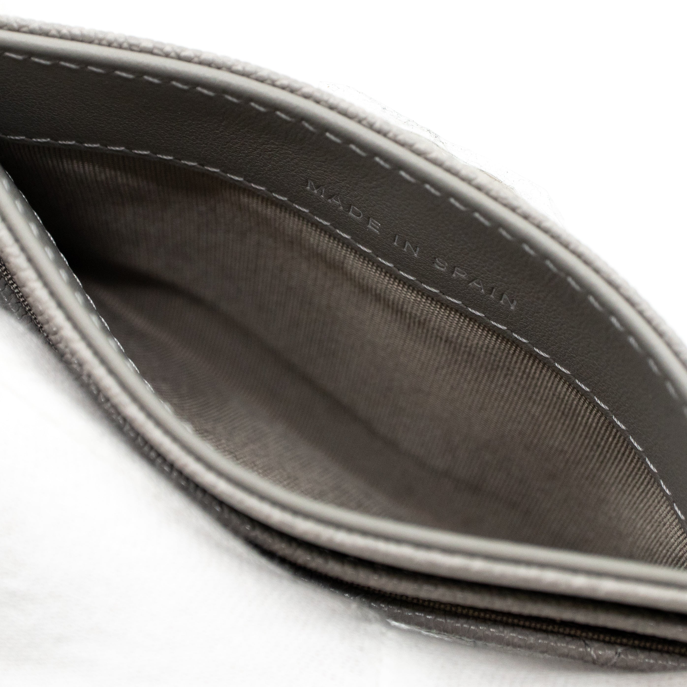 Boy Classic Card Holder Grey Caviar