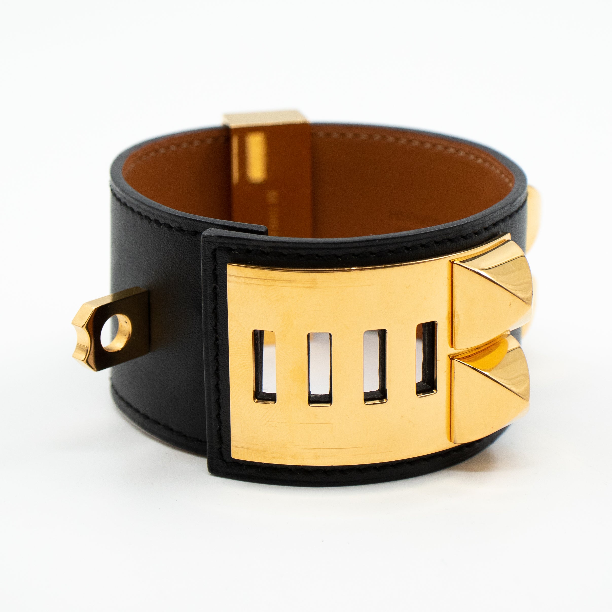 Collier de Chien Gold Black Bracelet