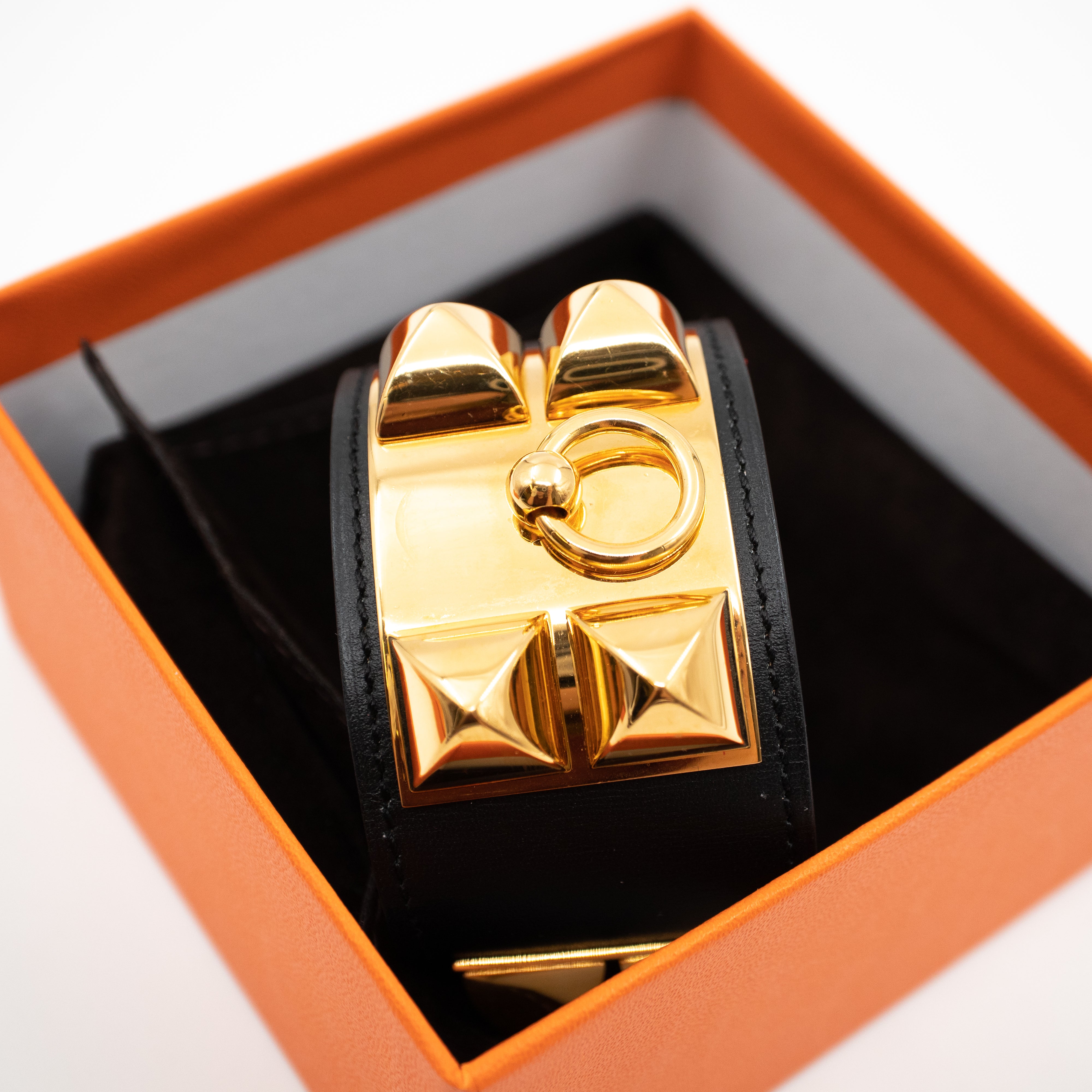 Collier de Chien Gold Black Bracelet