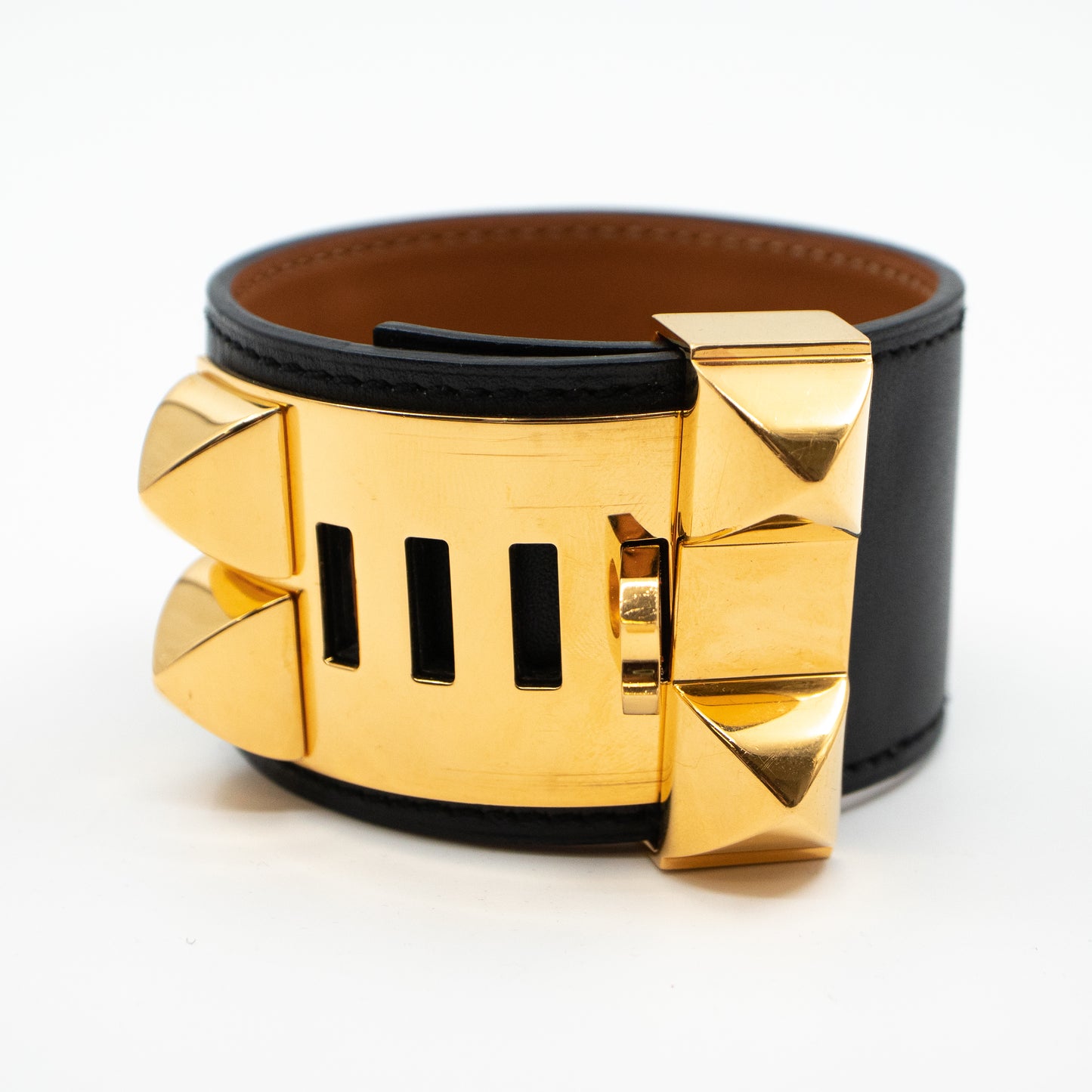 Collier de Chien Gold Black Bracelet