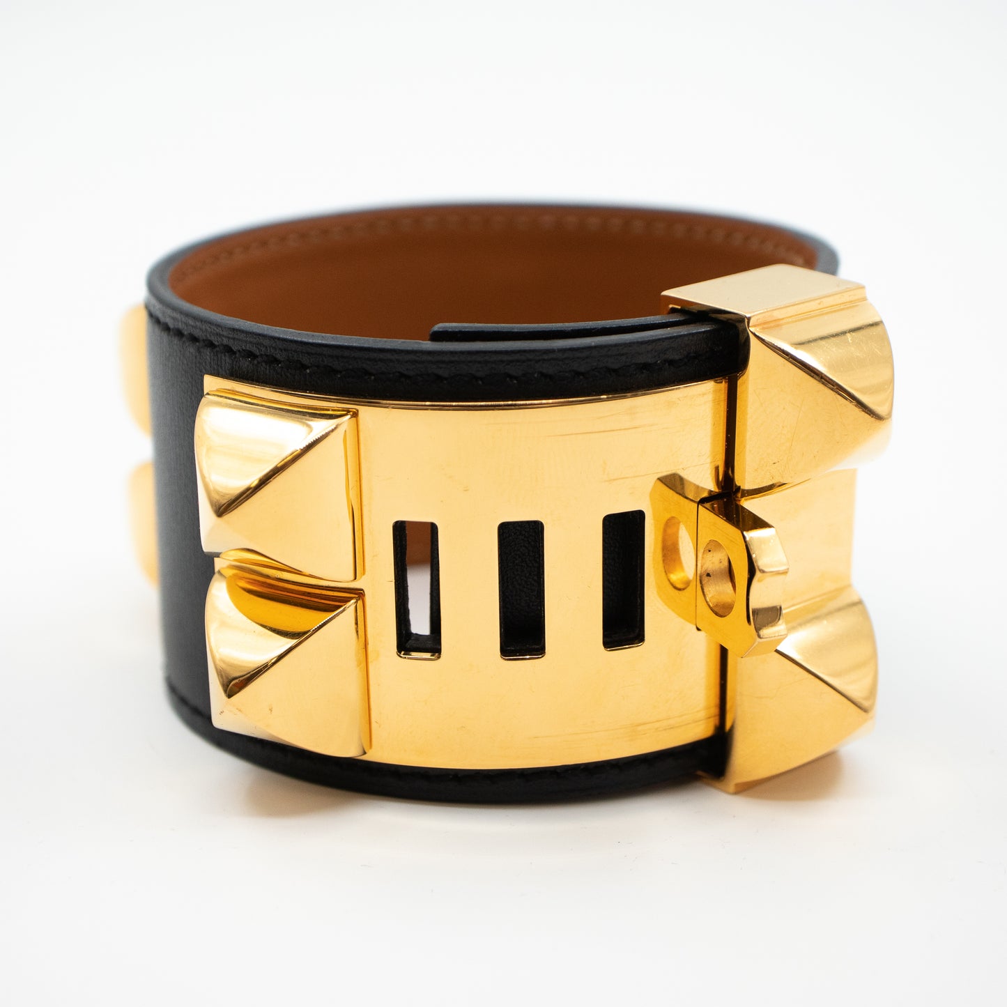 Collier de Chien Gold Black Bracelet
