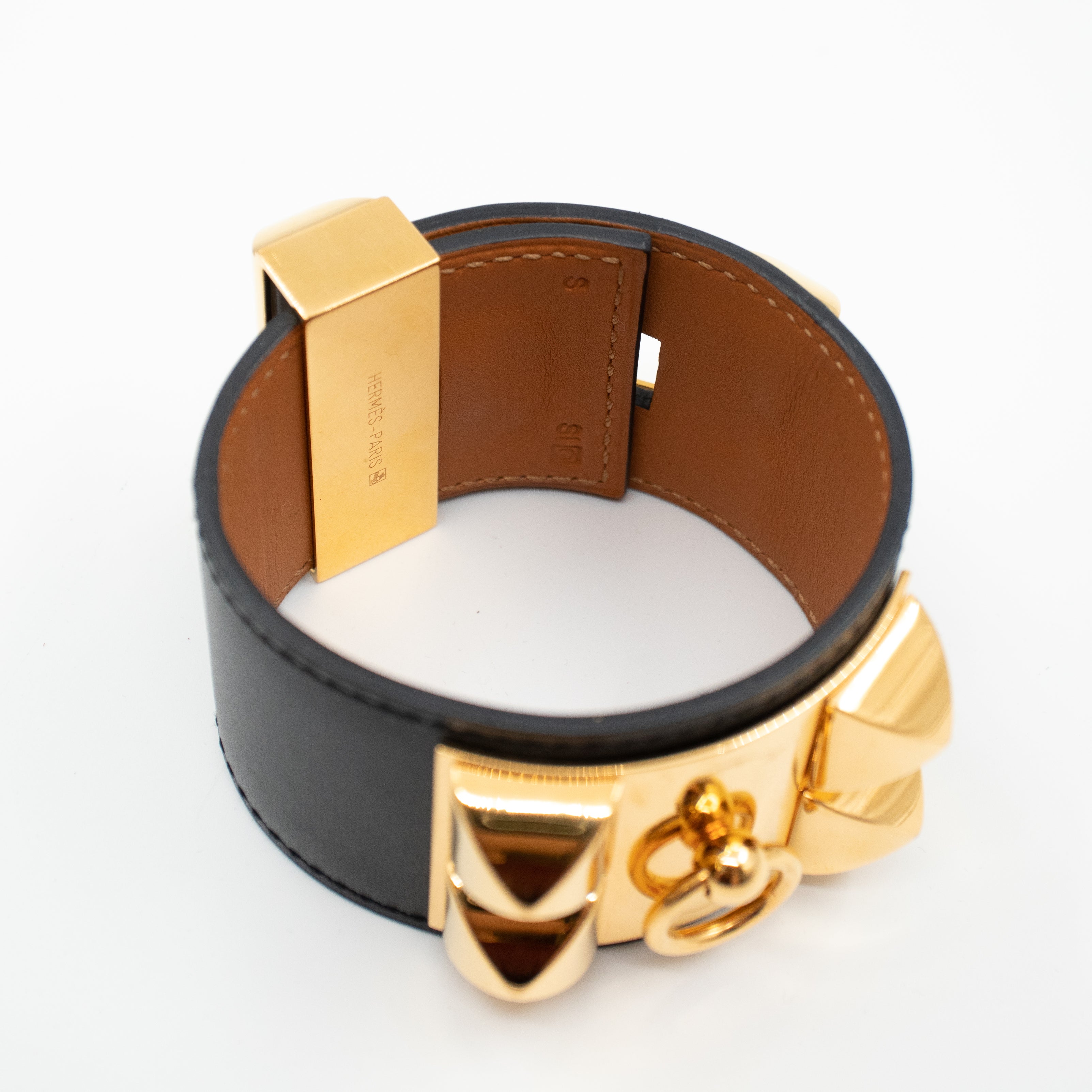 Collier de Chien Gold Black Bracelet