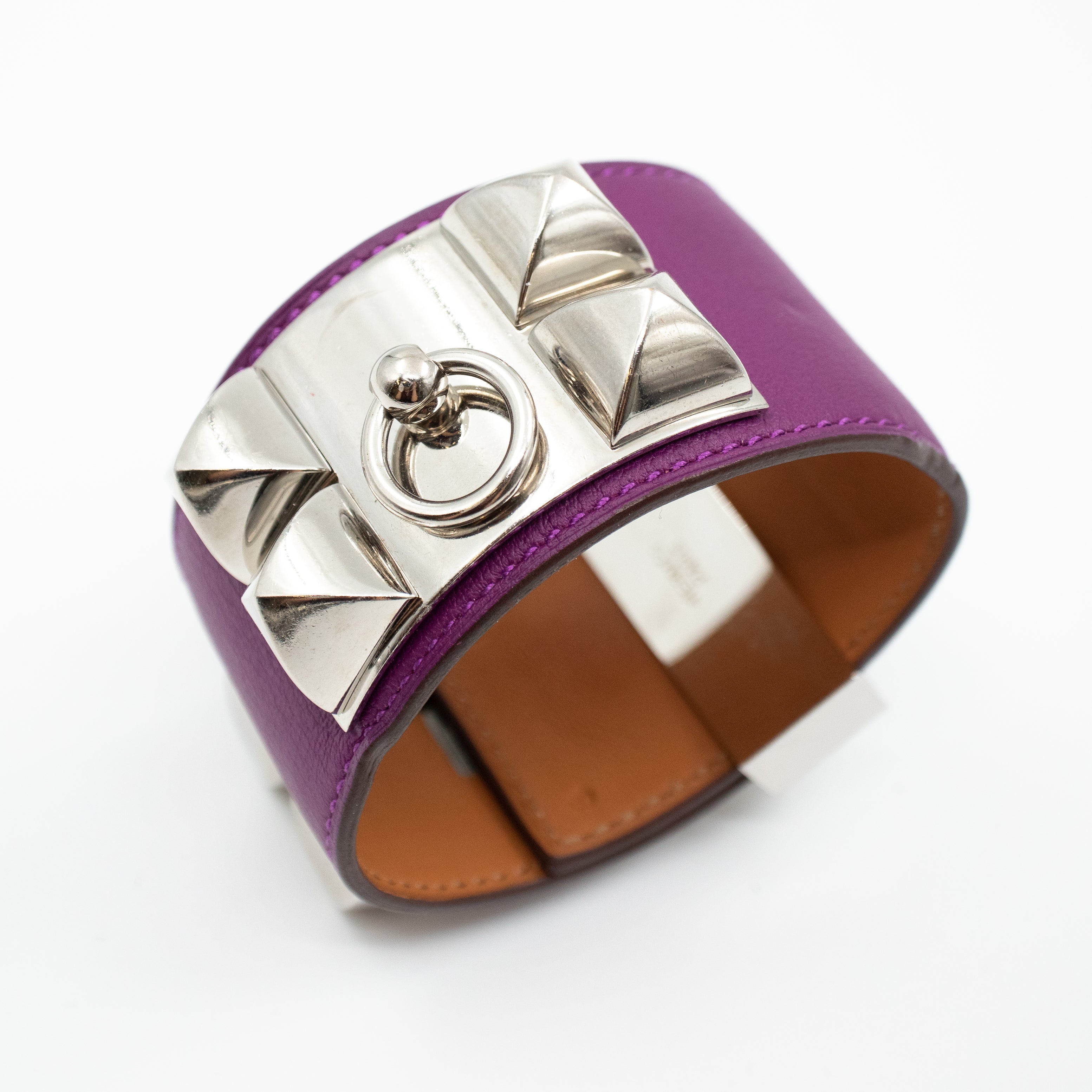Collier de Chien Silver Purple Bracelet