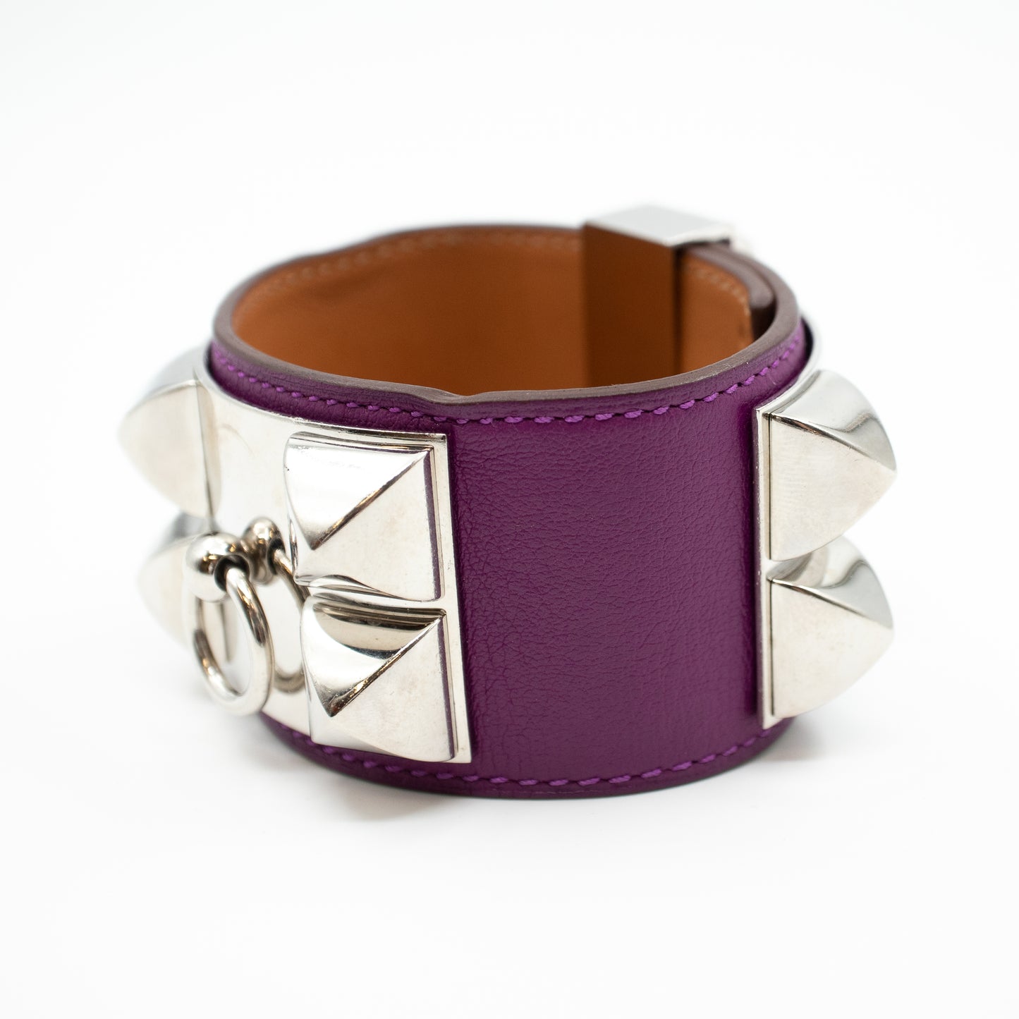 Collier de Chien Silver Purple Bracelet