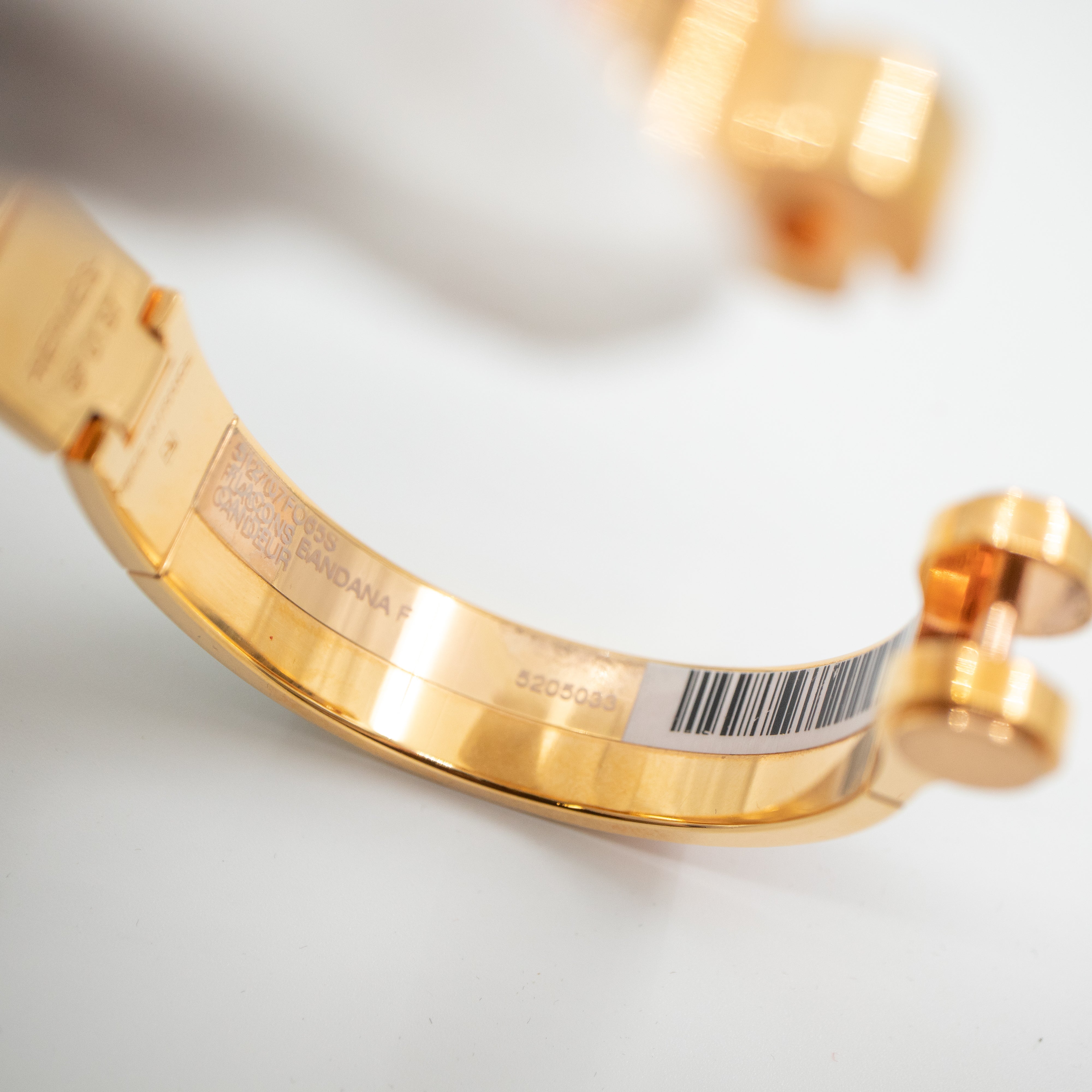 Enamel Hinged Bracelet Gold Pink Green