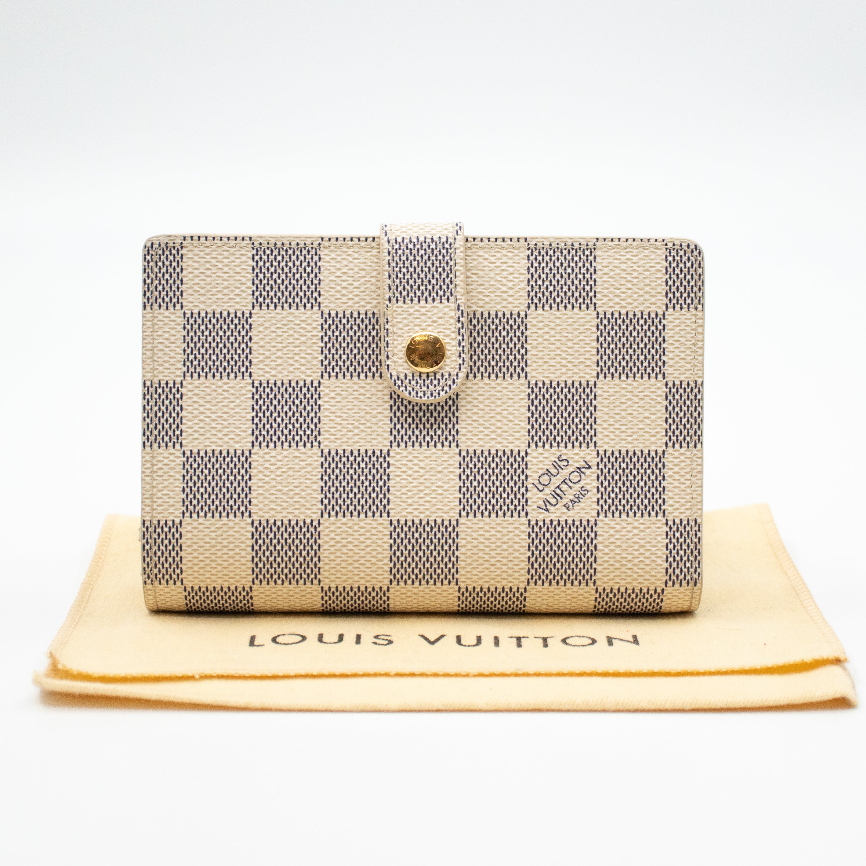 Viennois Wallet Damier Azur