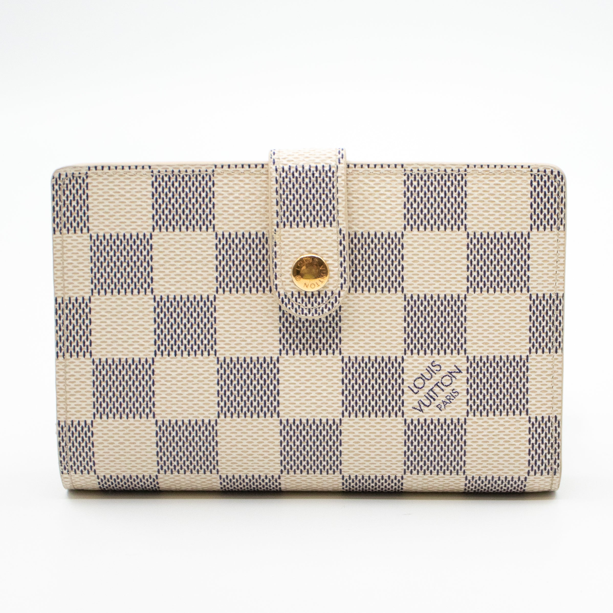 Viennois Wallet Damier Azur