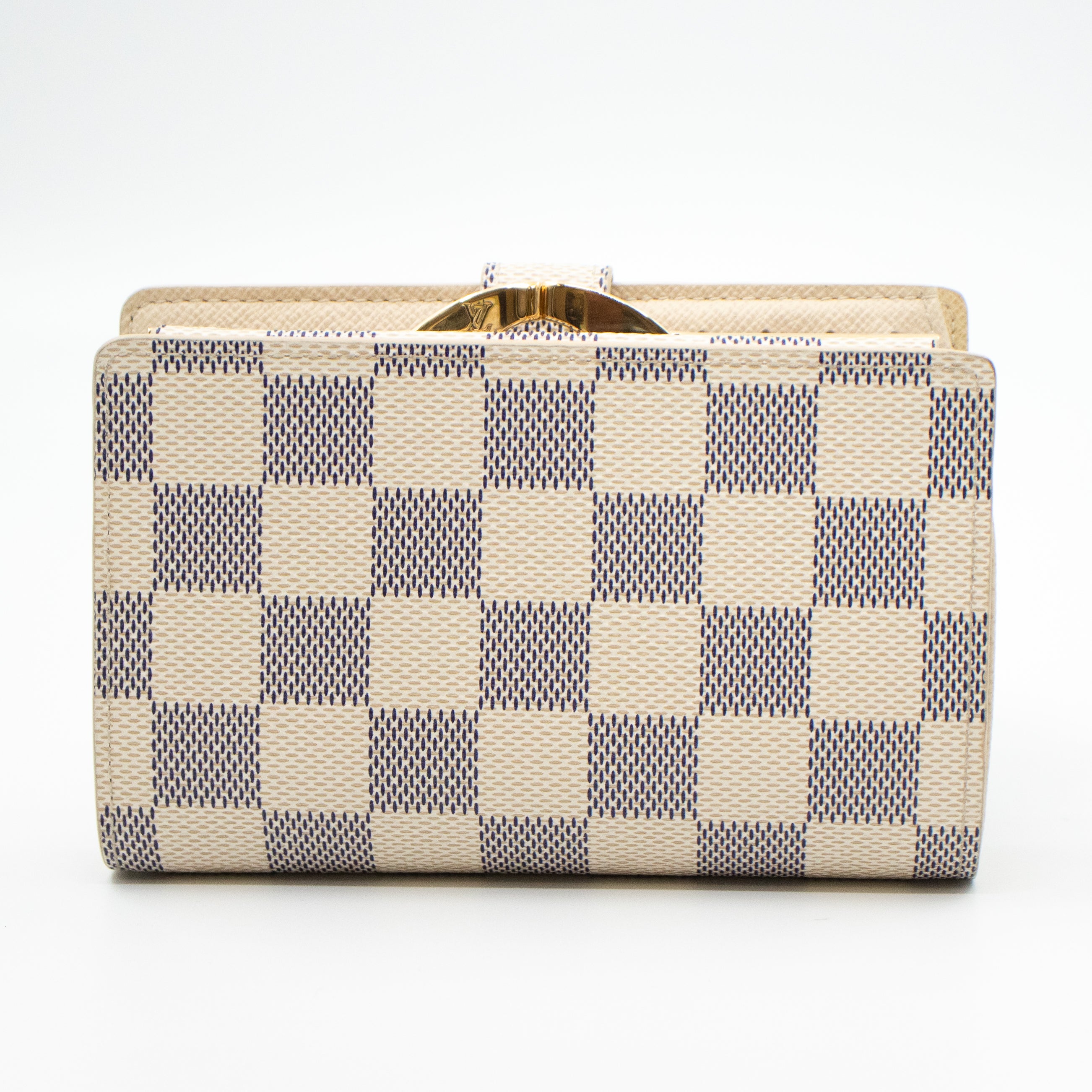Viennois Wallet Damier Azur