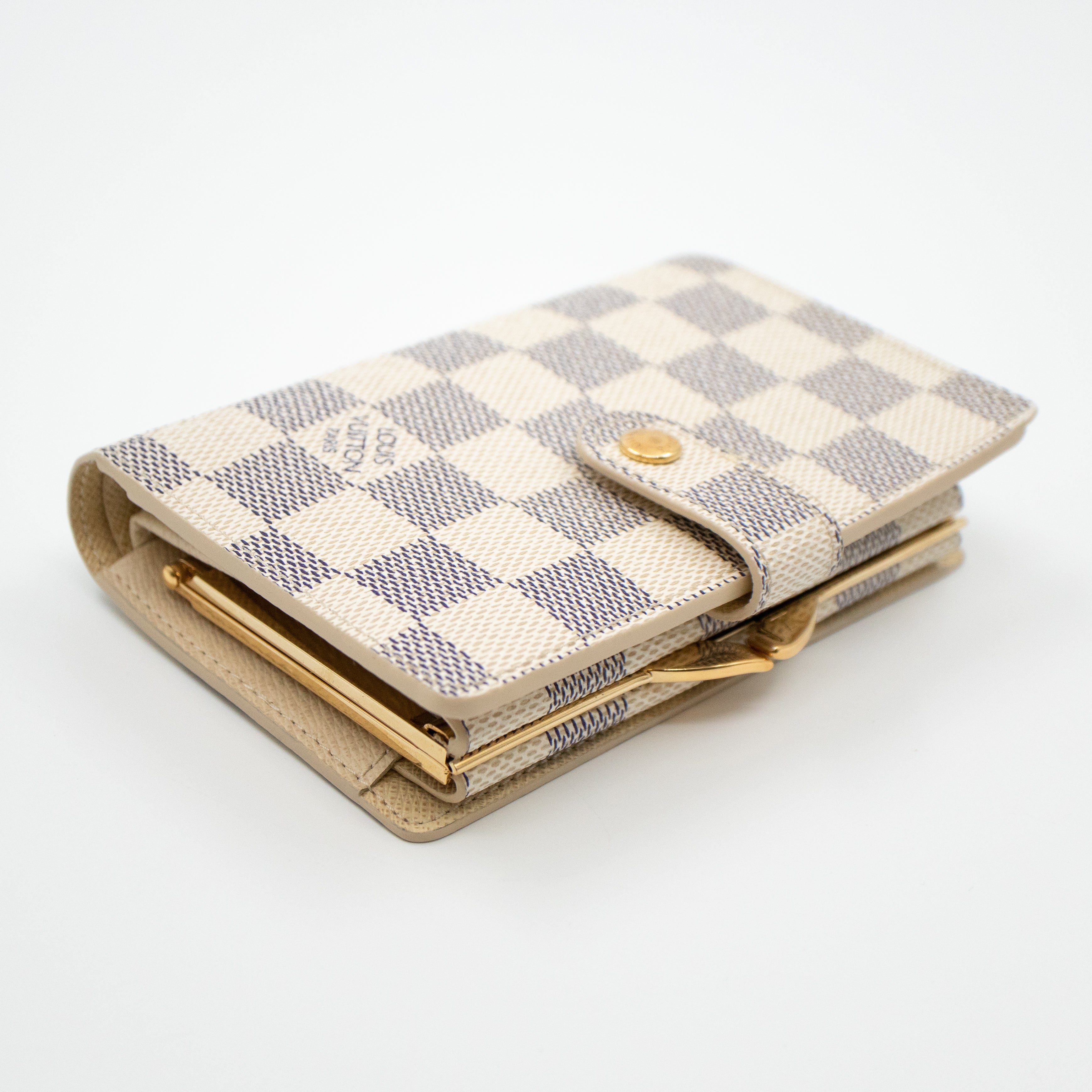 Viennois Wallet Damier Azur