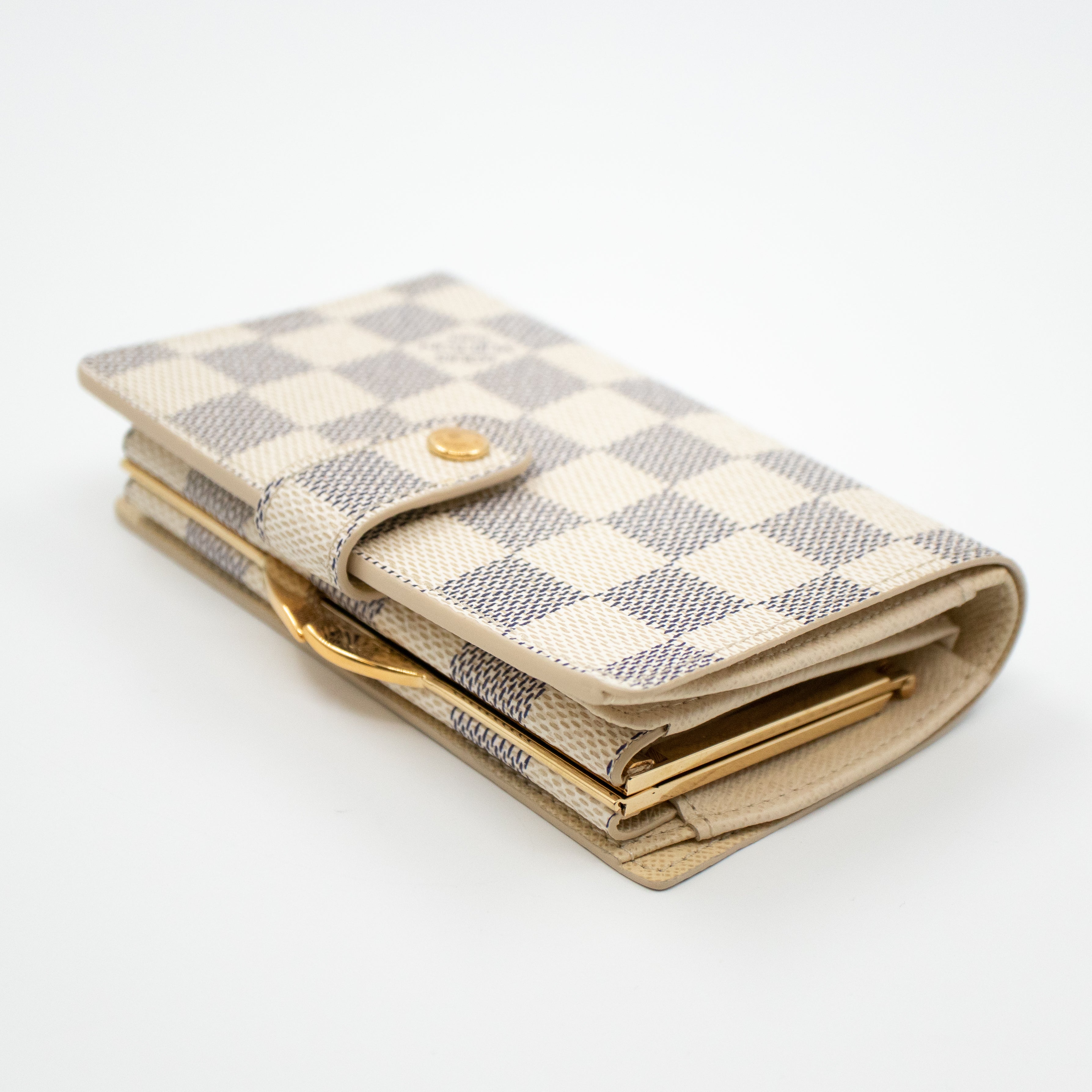 Viennois Wallet Damier Azur