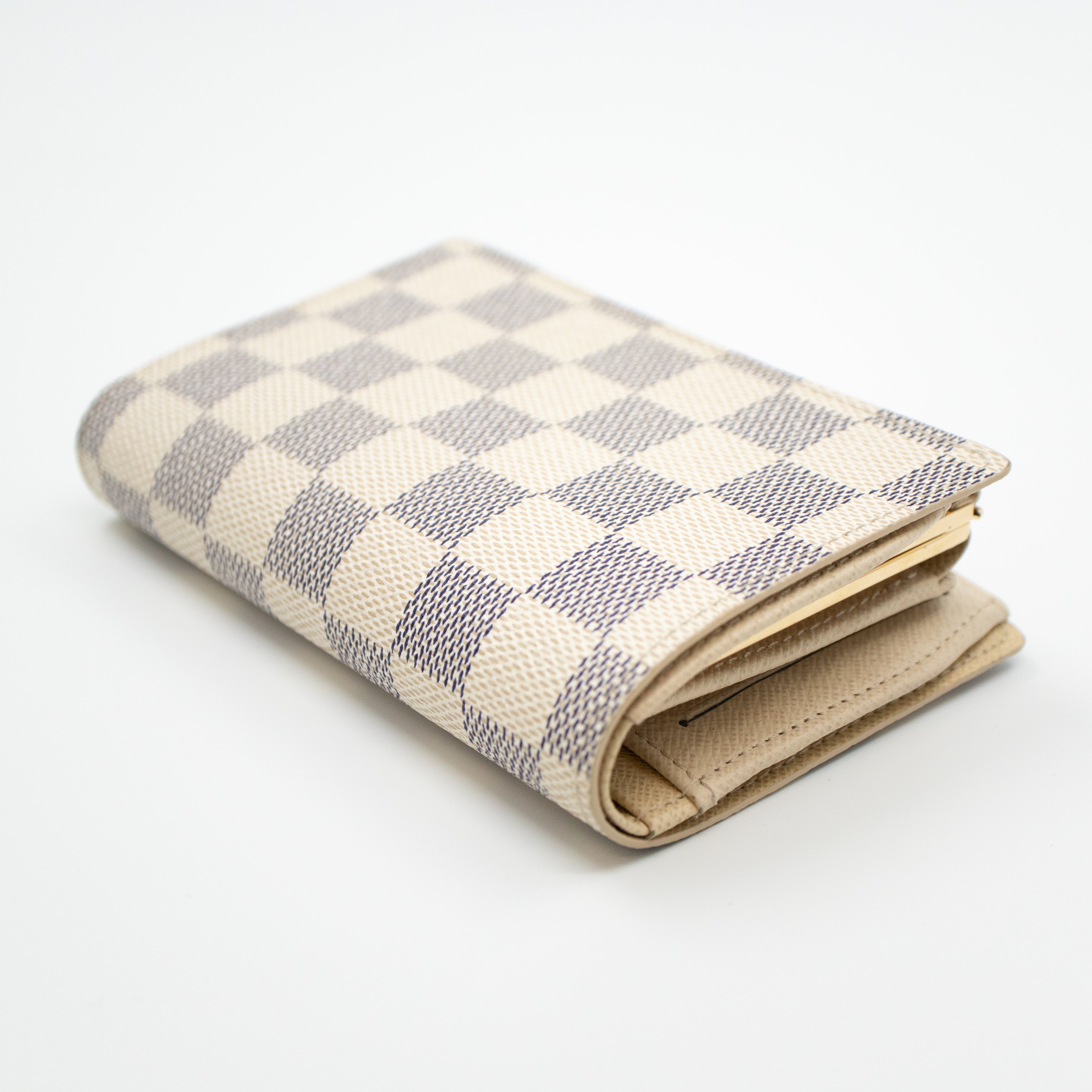 Viennois Wallet Damier Azur