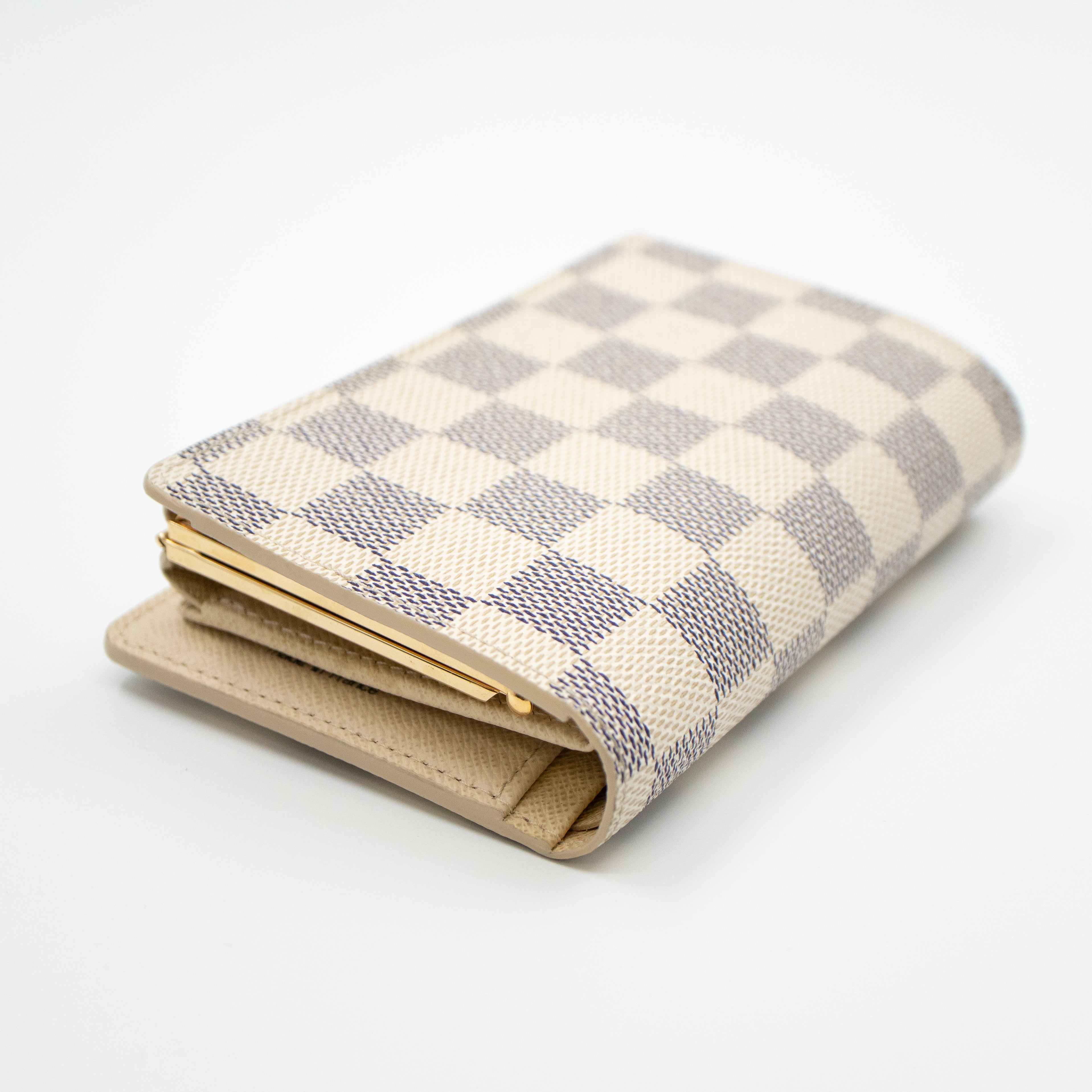 Viennois Wallet Damier Azur