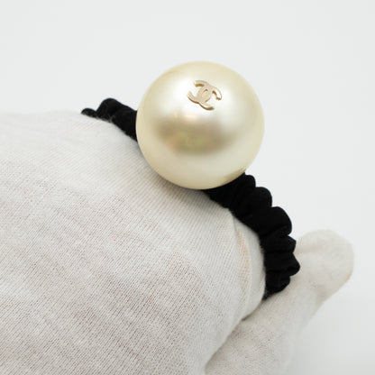 Faux Pearl Hair Scrunchie