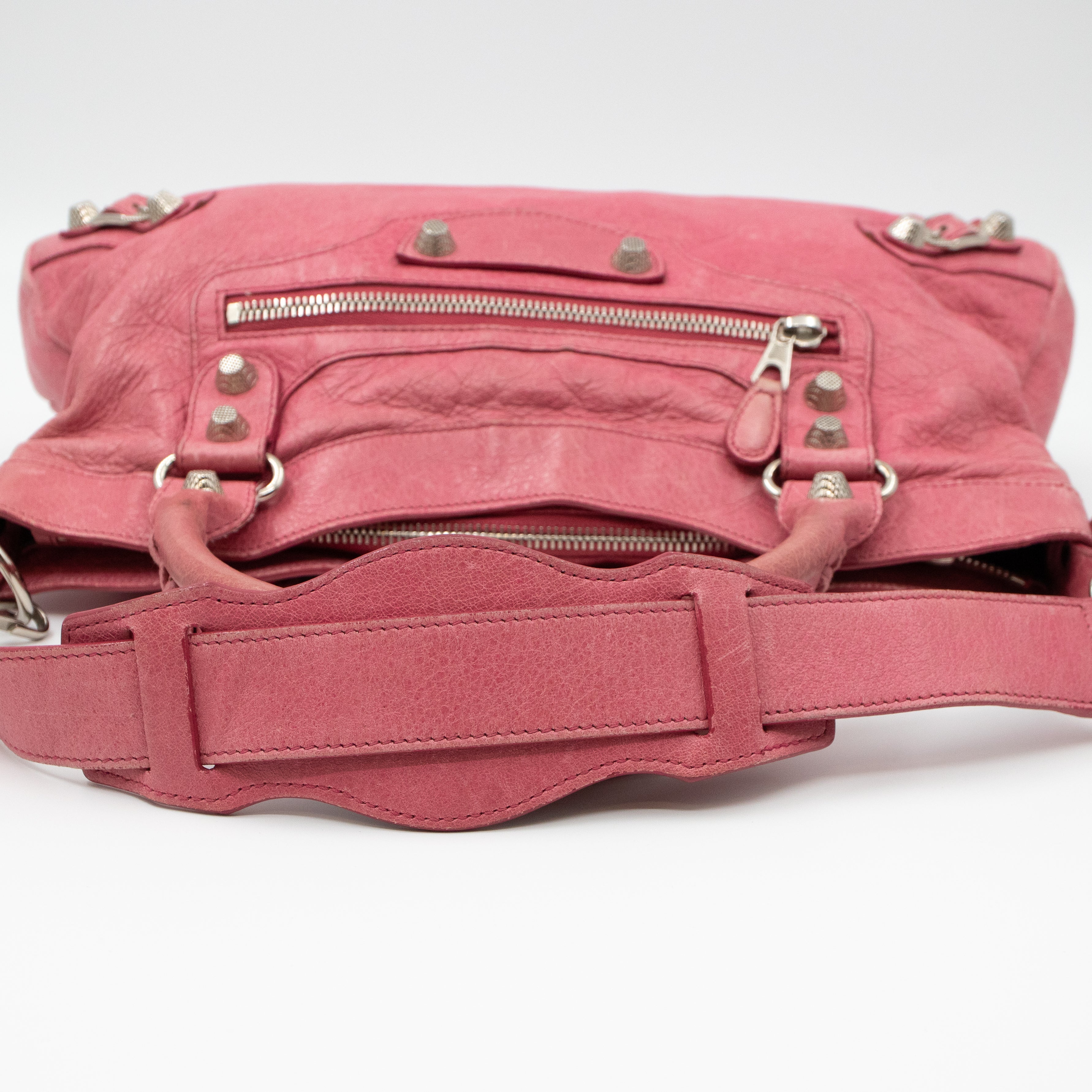 Classic First Pink Leather