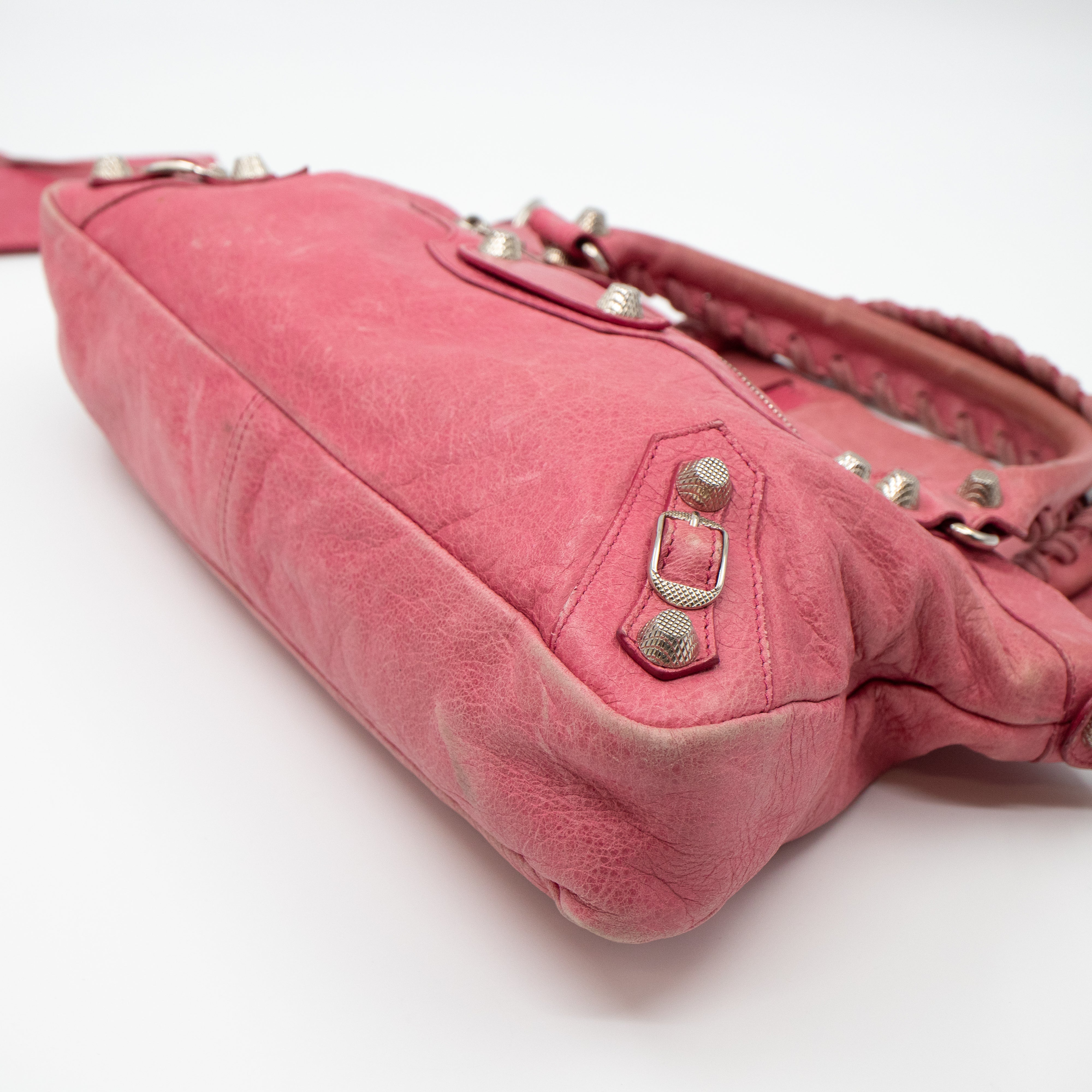 Classic First Pink Leather