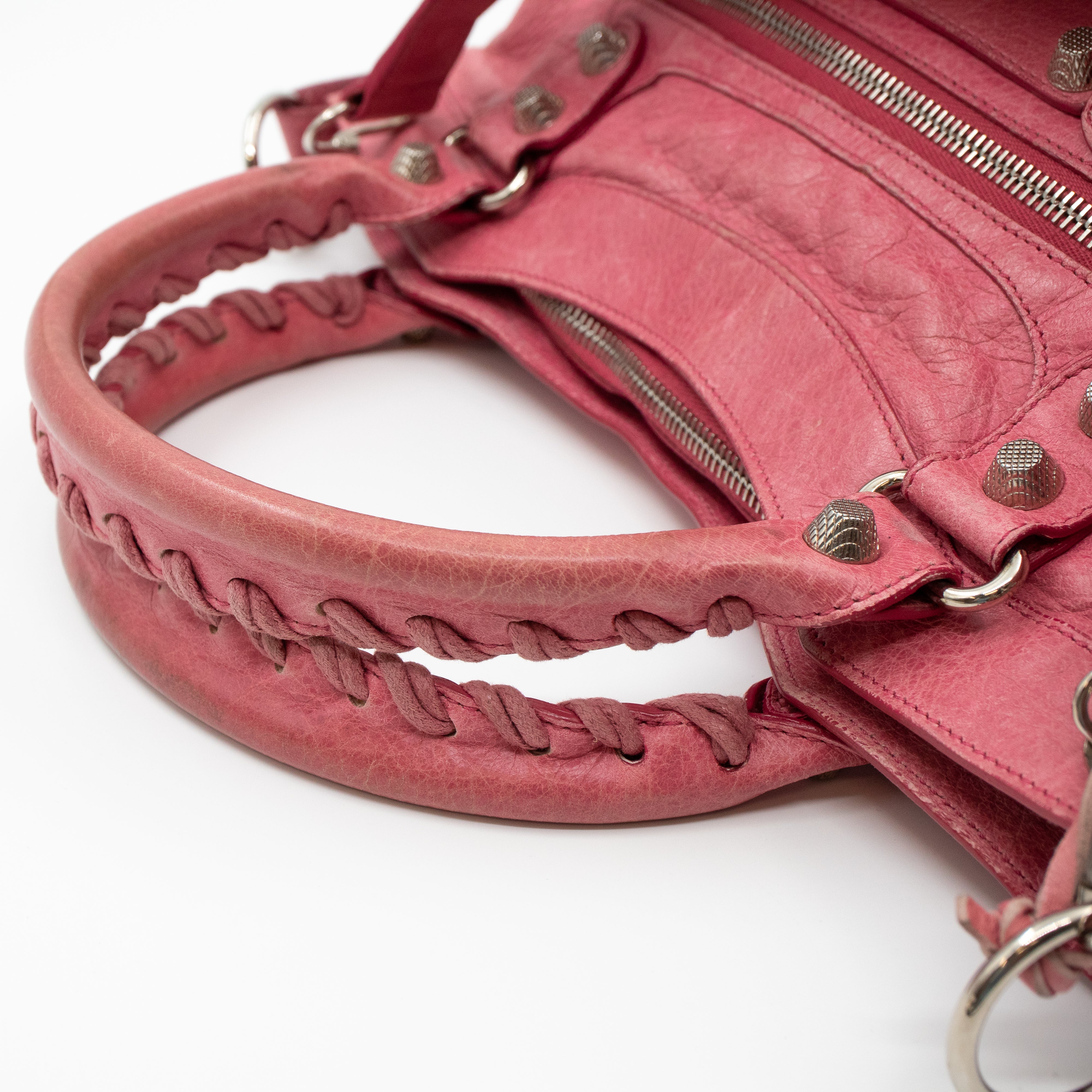 Classic First Pink Leather
