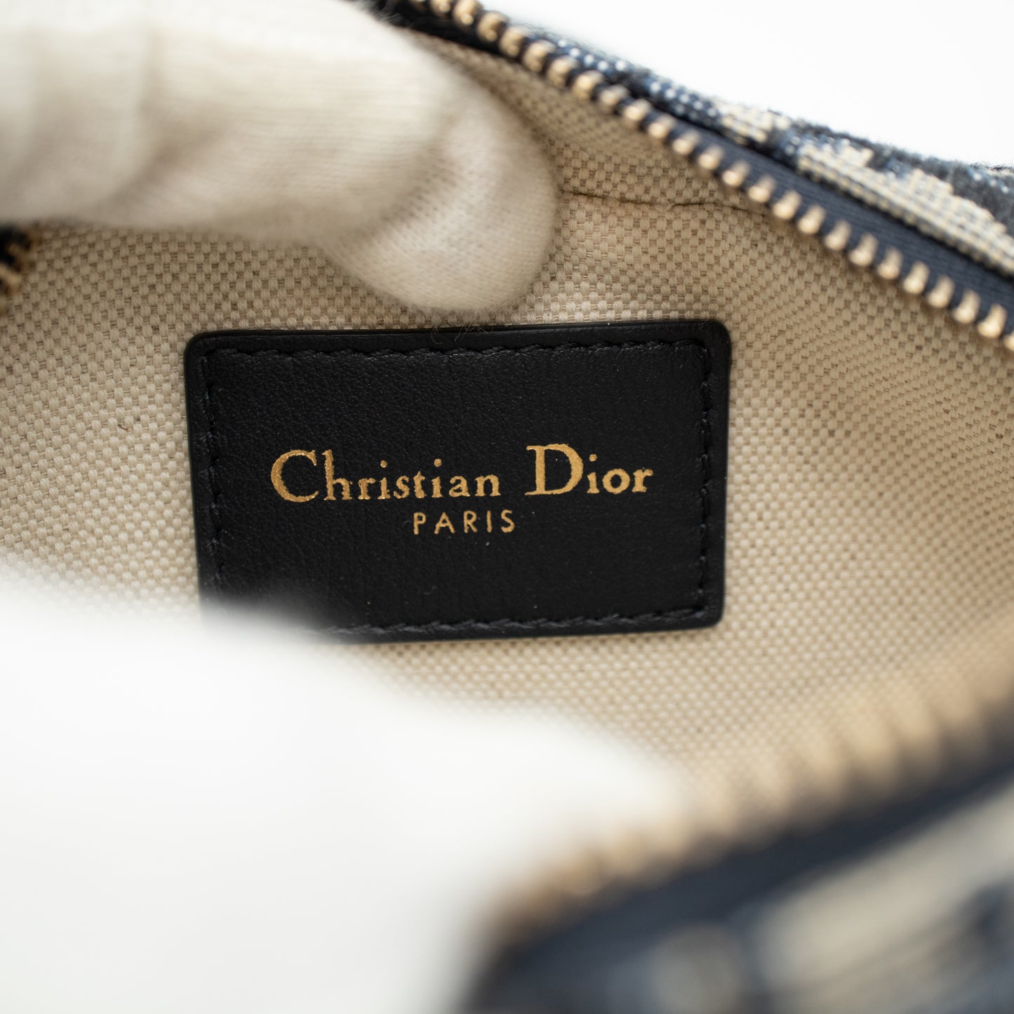 Dior Oblique Belt Pouch Blue