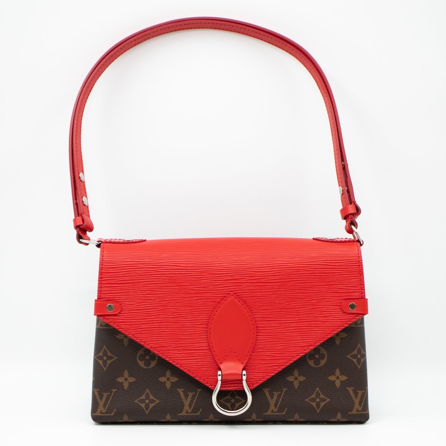 Saint Michel Monogram Epi Red