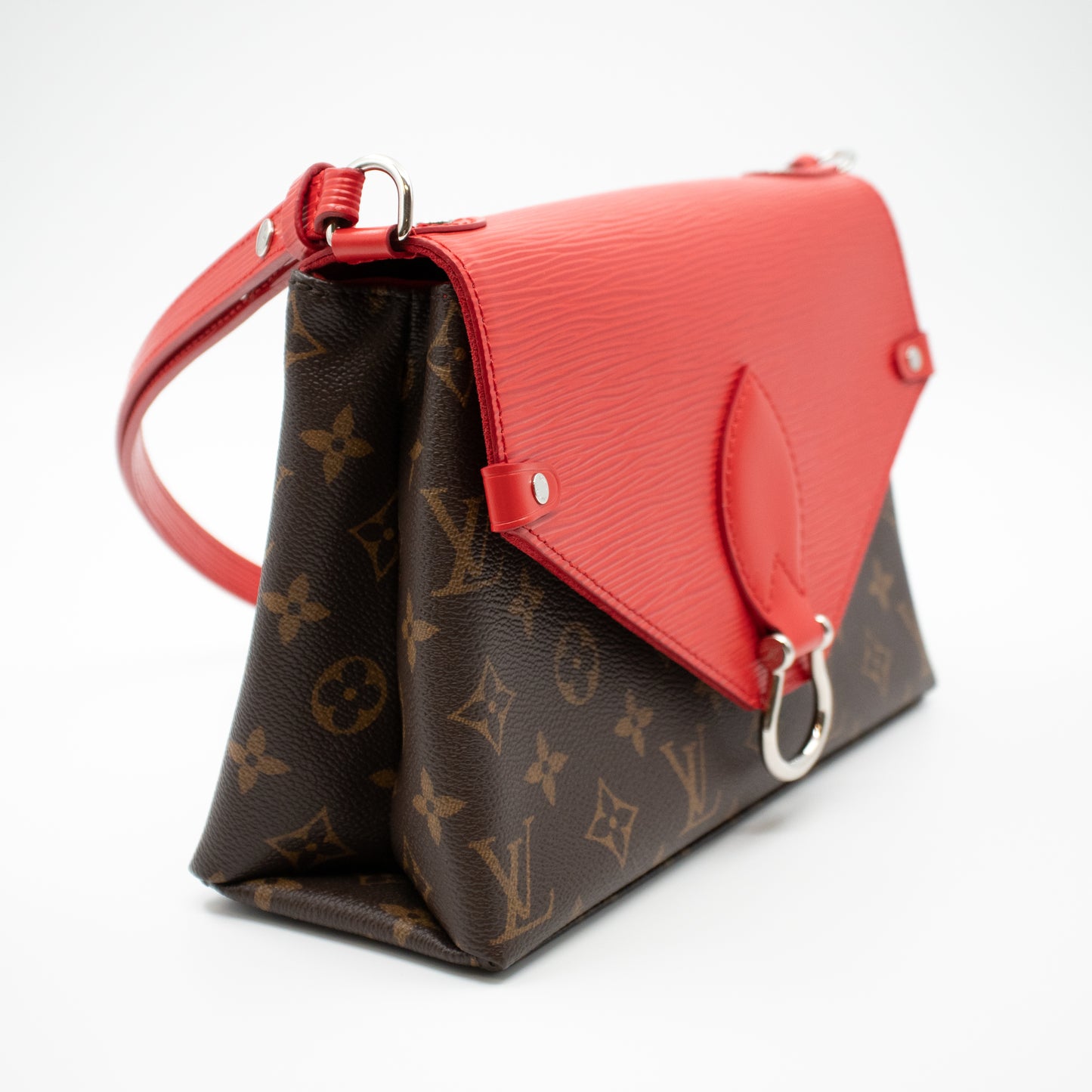 Saint Michel Monogram Epi Red