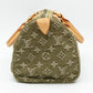 Neo Speedy Green Denim Monogram