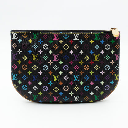 Pochette Plate GM Multicolore Black