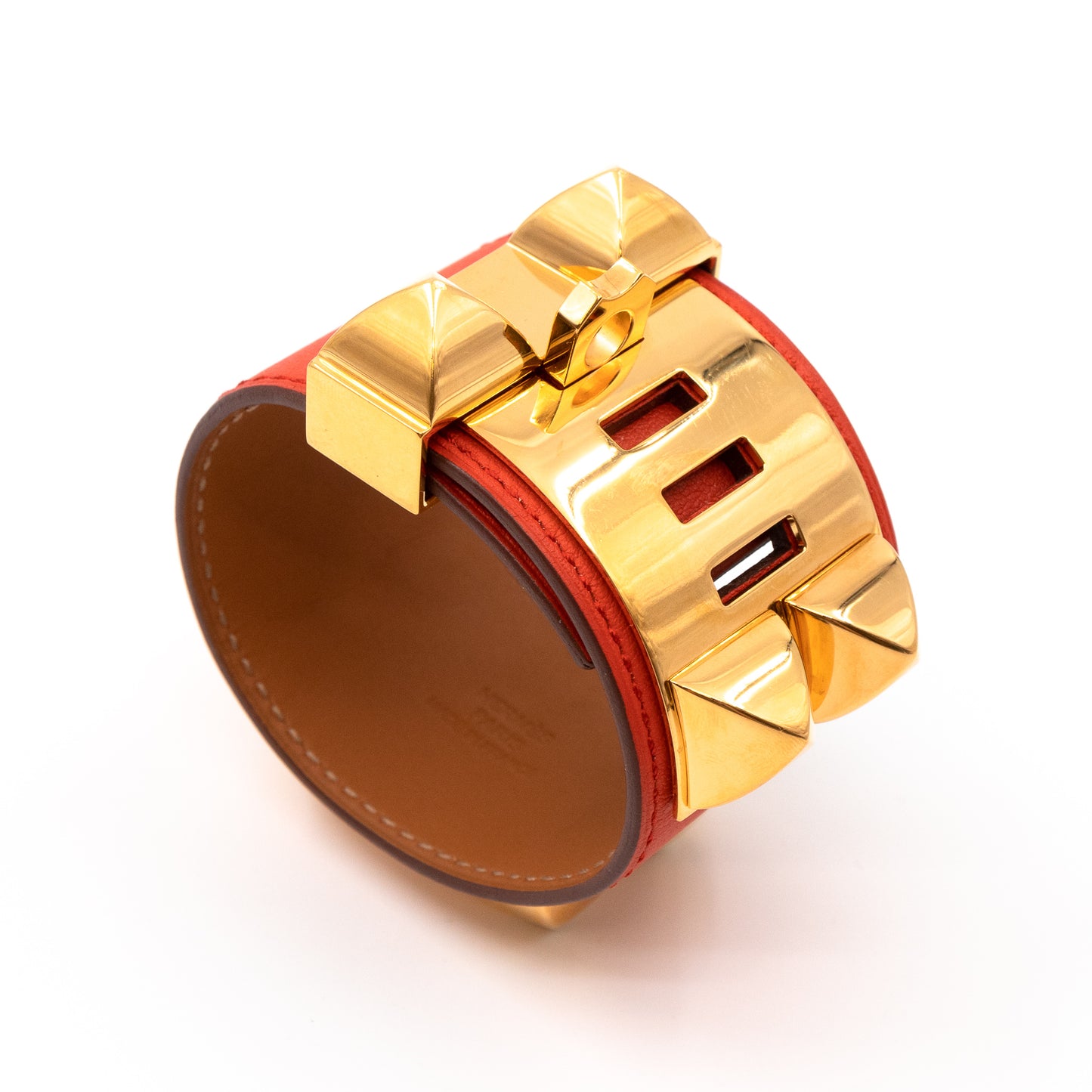 Collier de Chien Gold & Orange Bracelet