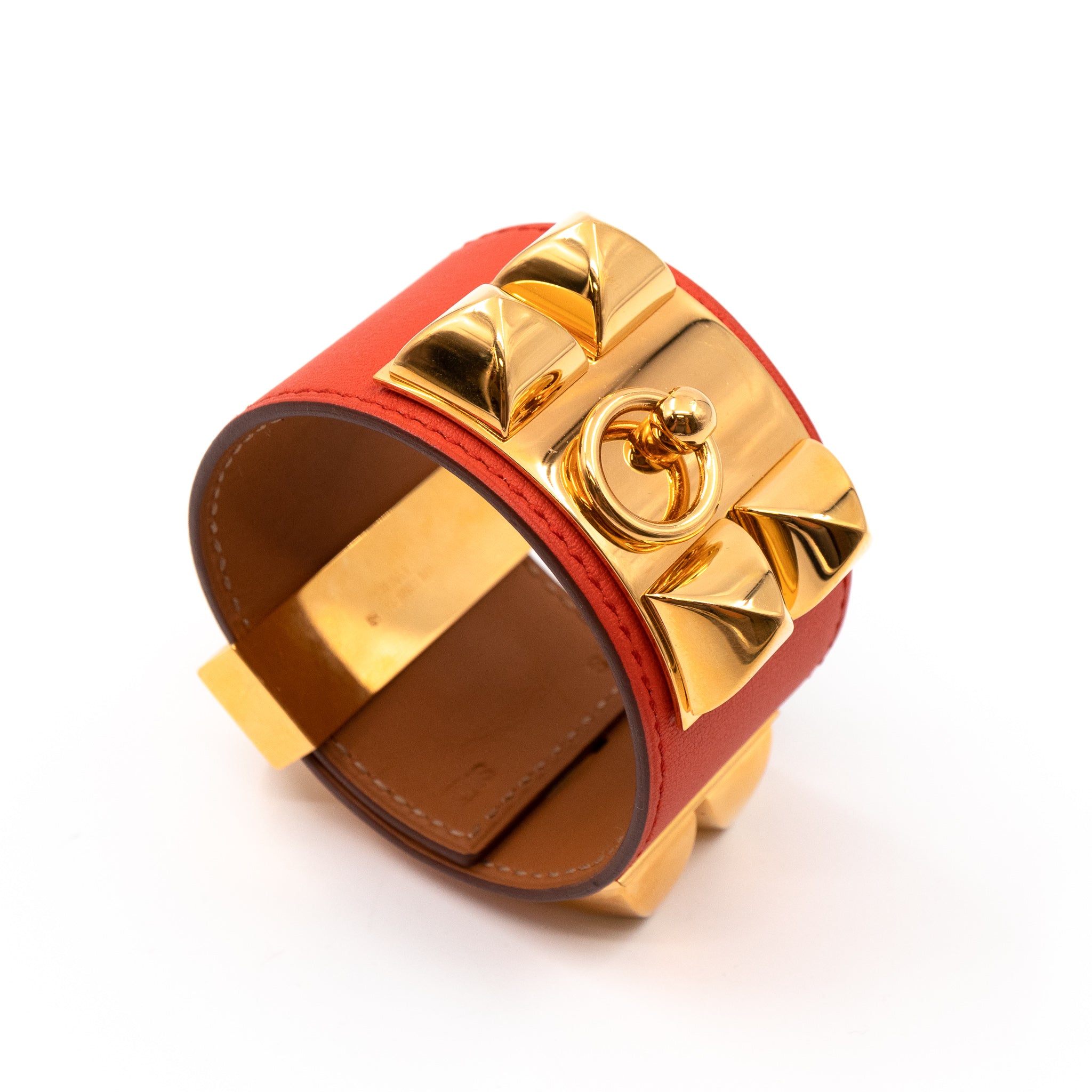 Collier de Chien Gold & Orange Bracelet