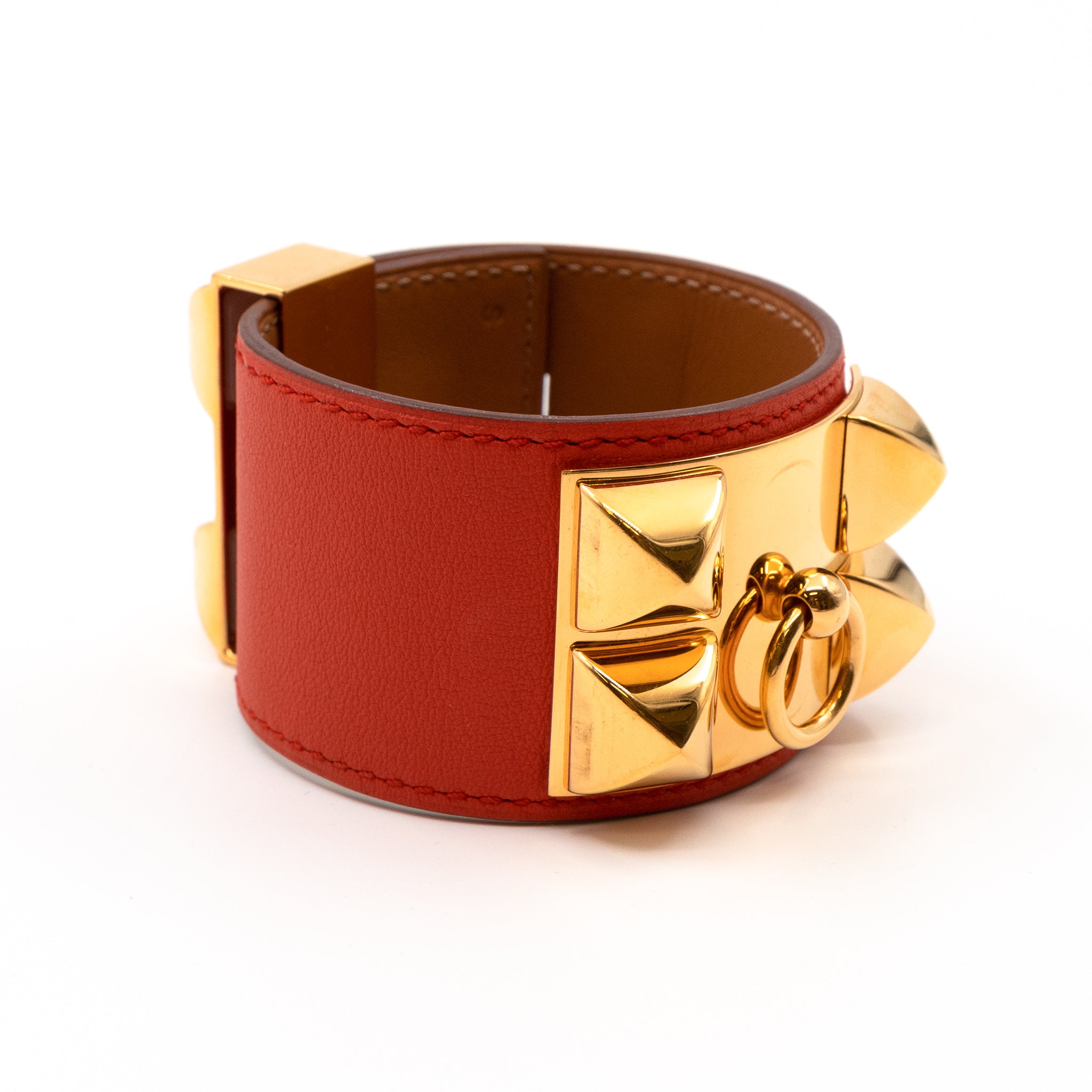 Collier de Chien Gold & Orange Bracelet
