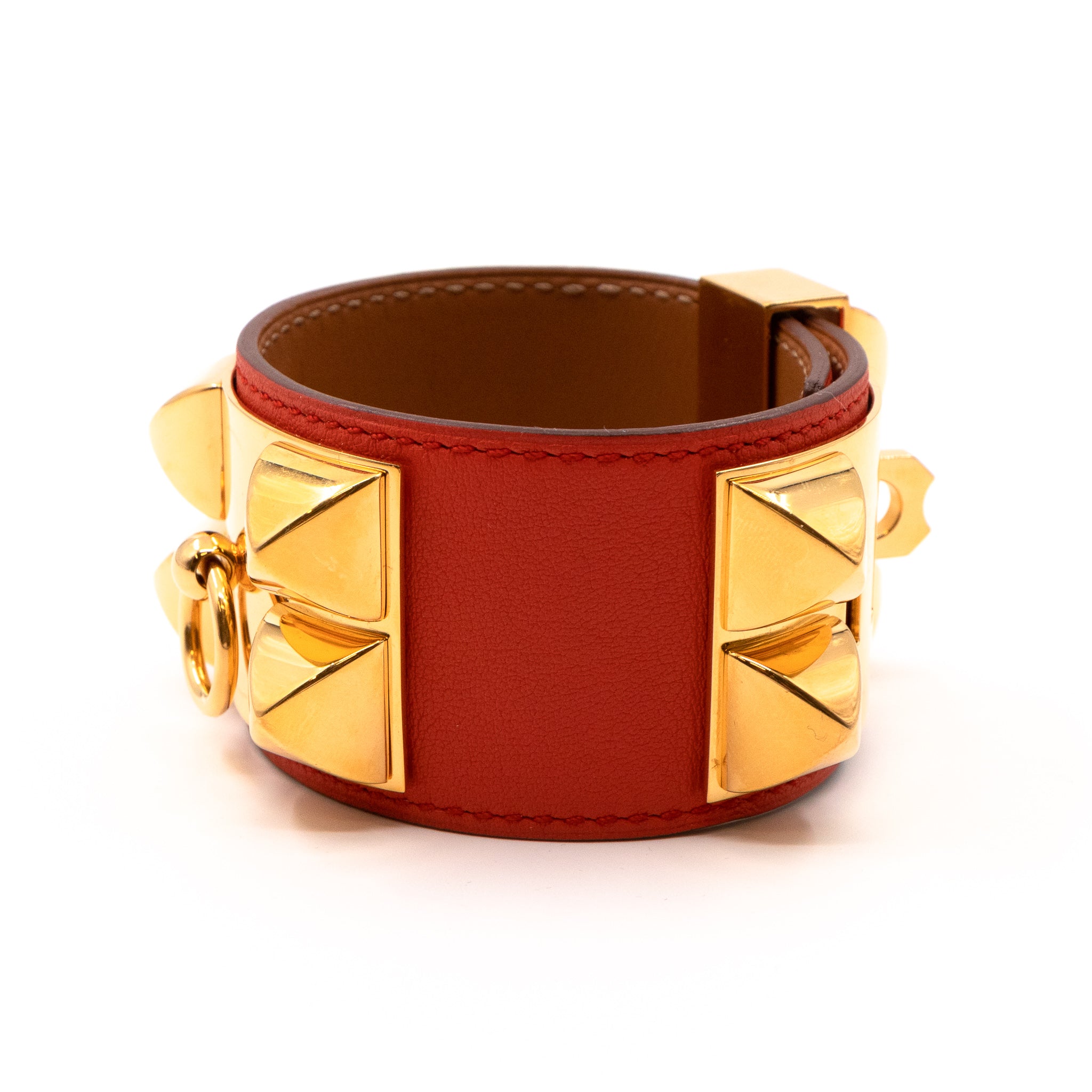 Collier de Chien Gold & Orange Bracelet