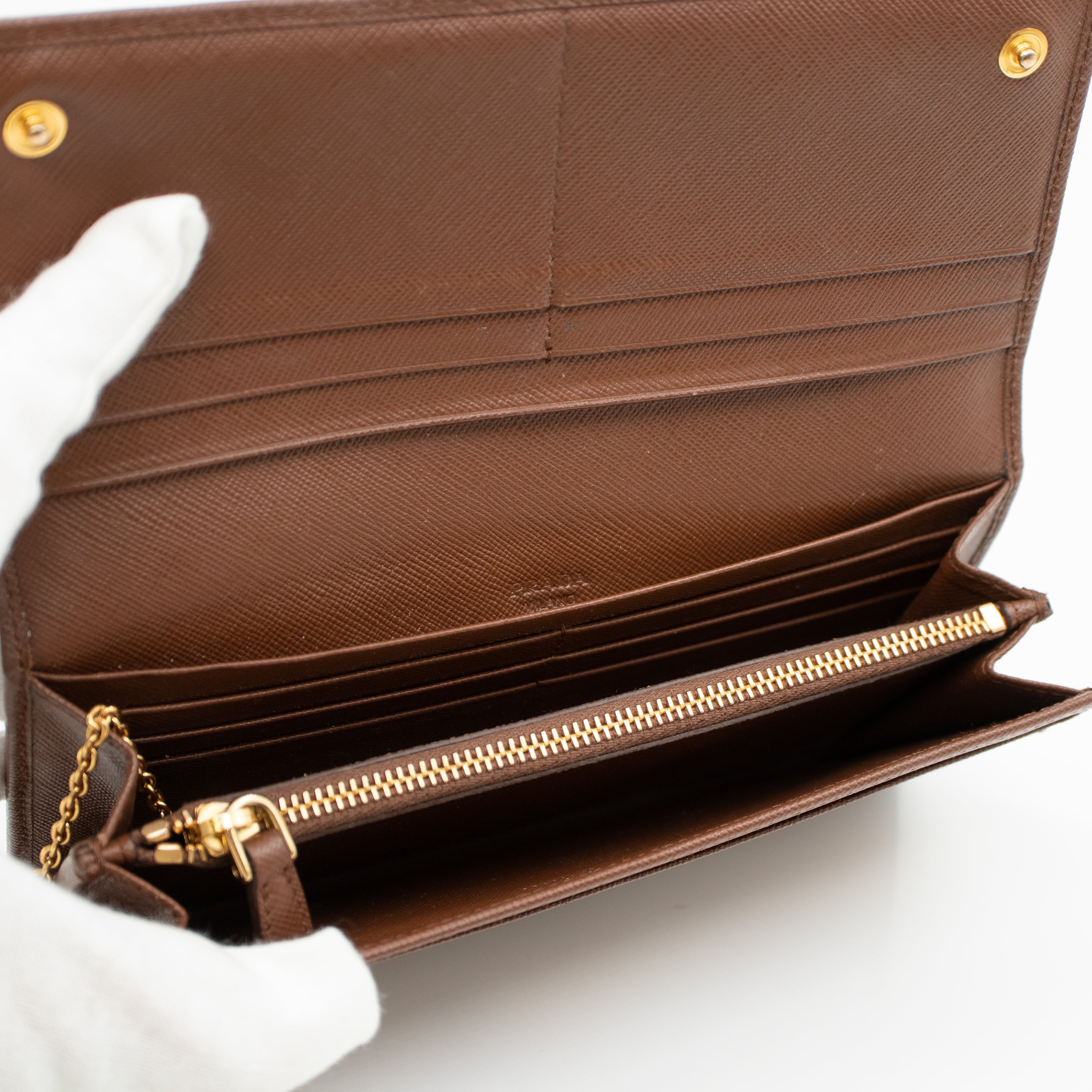 Long Wallet Palissandro Saffiano