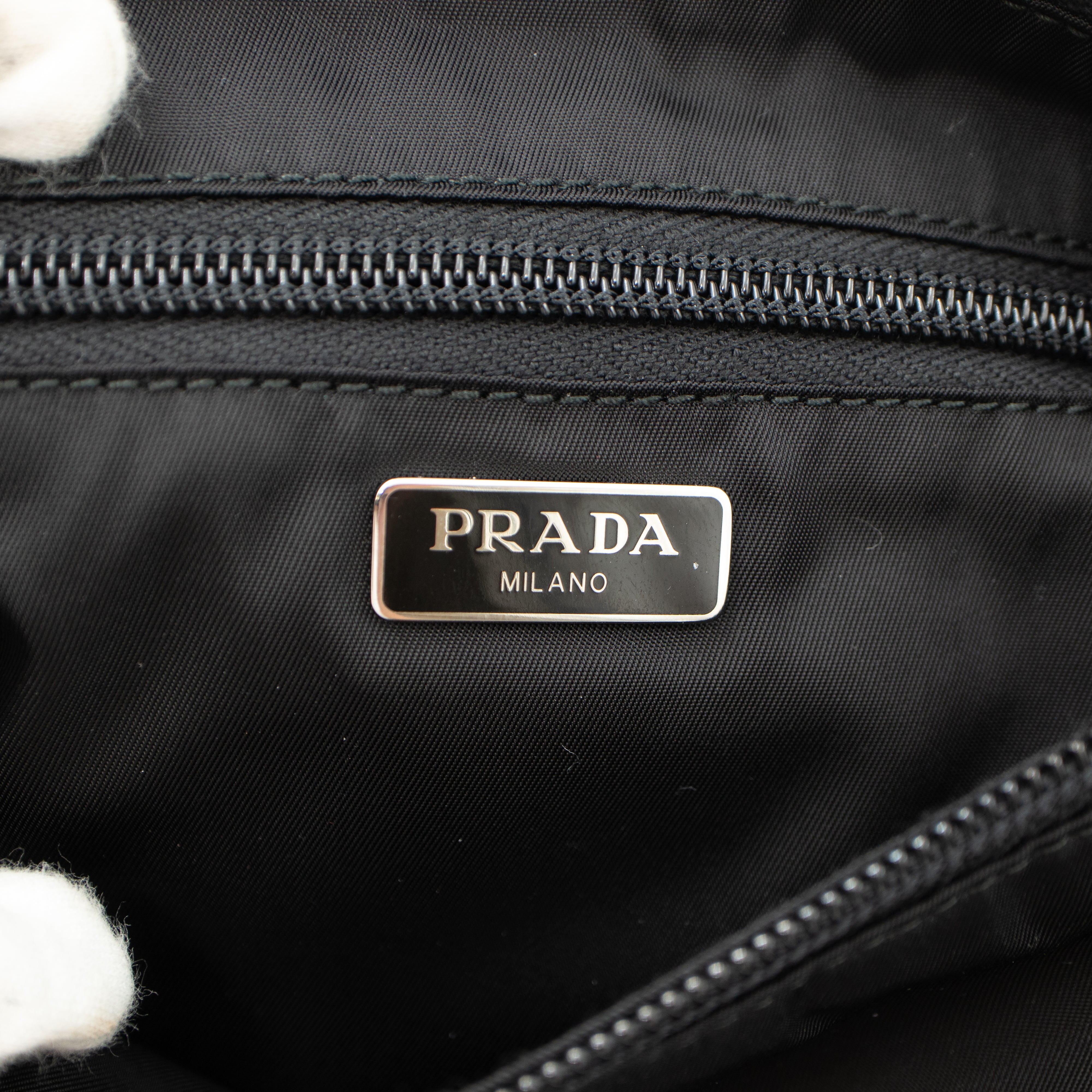 Toiletry Pouch Black Nylon