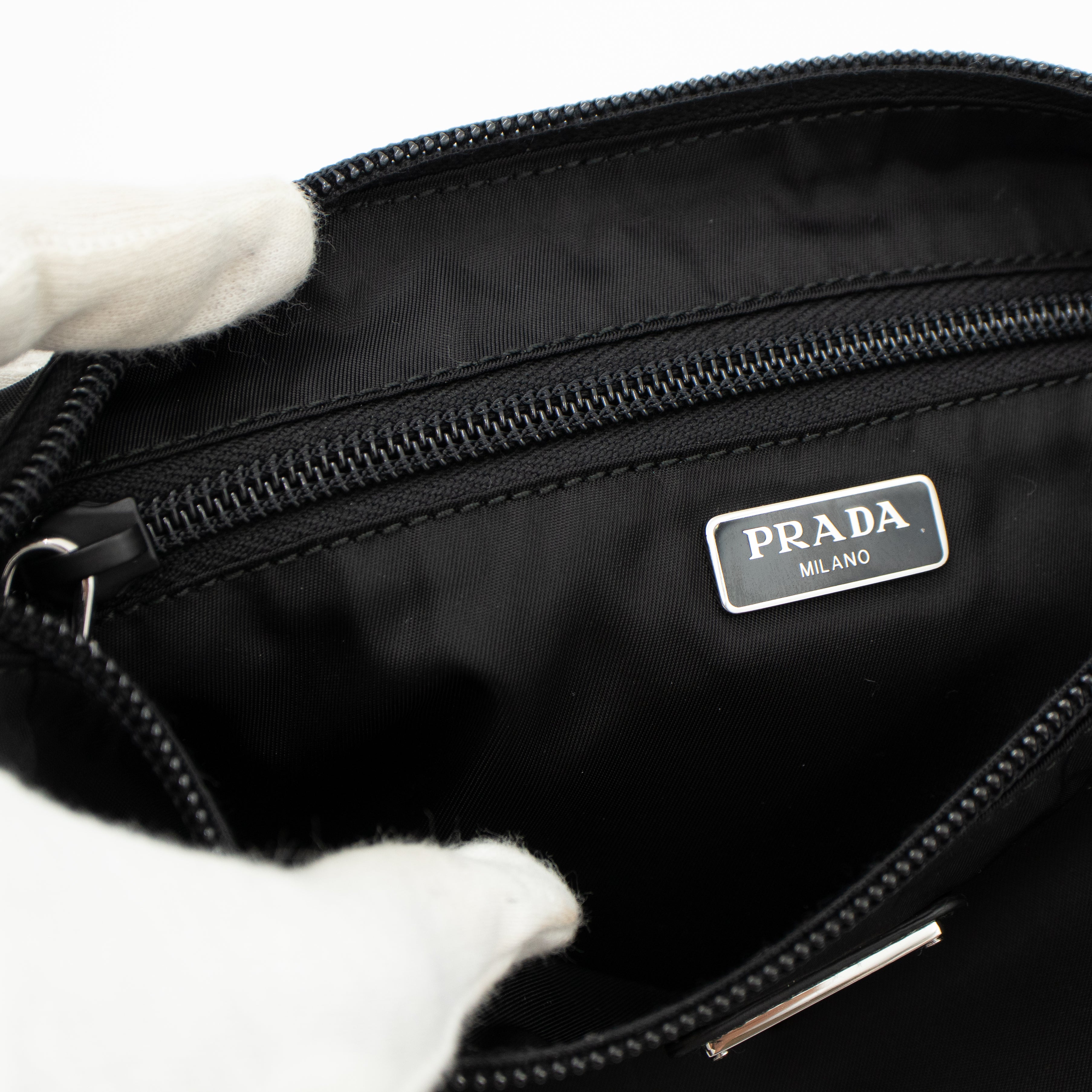 Toiletry Pouch Black Nylon