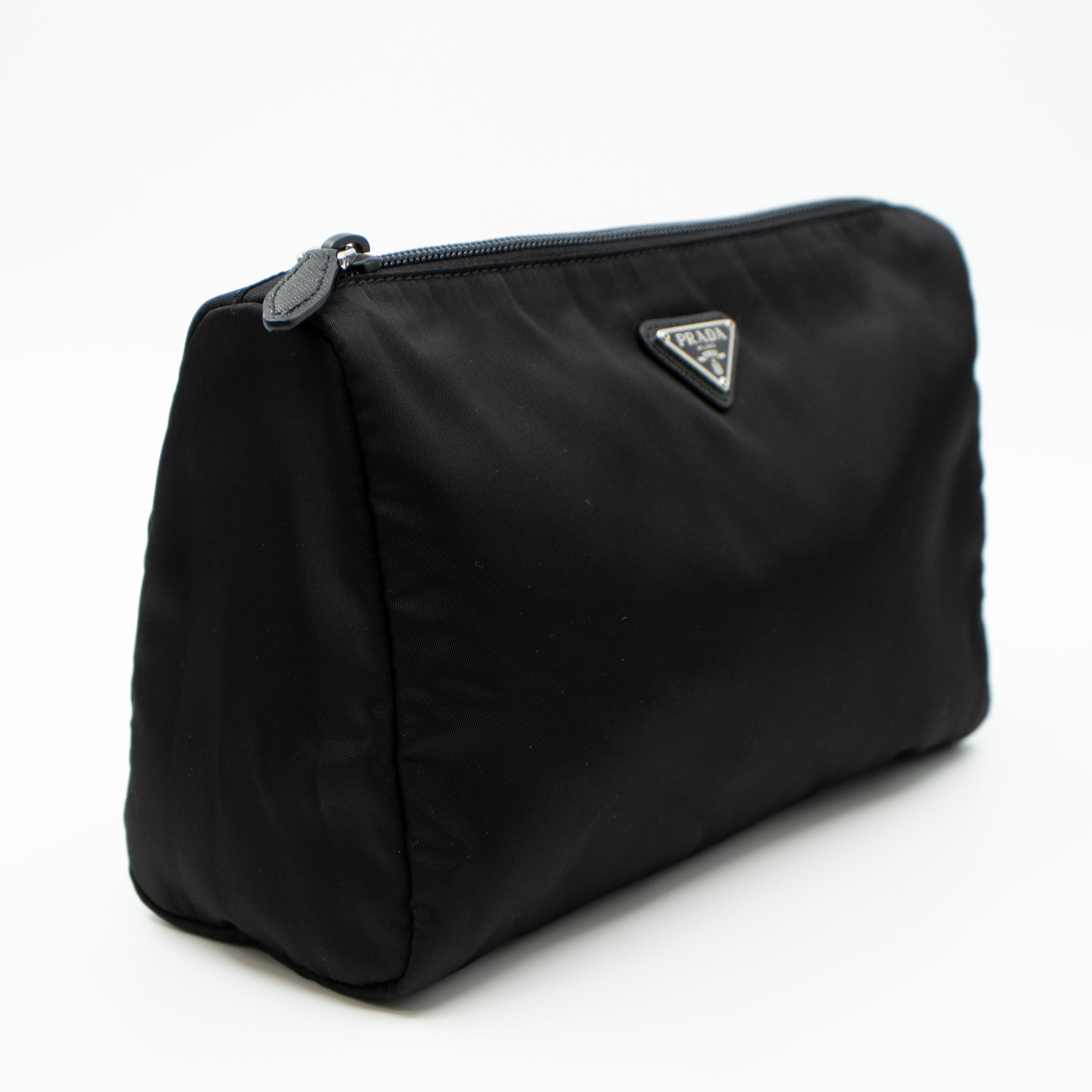 Toiletry Pouch Black Nylon