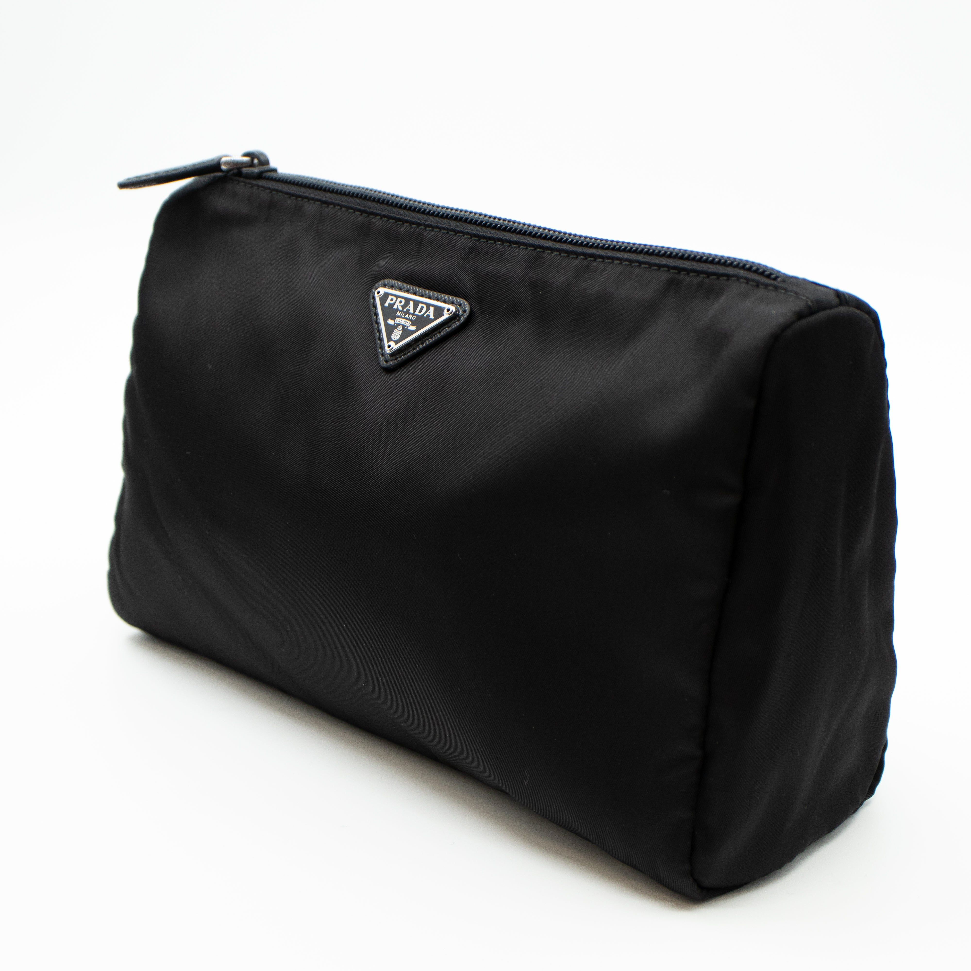 Toiletry Pouch Black Nylon