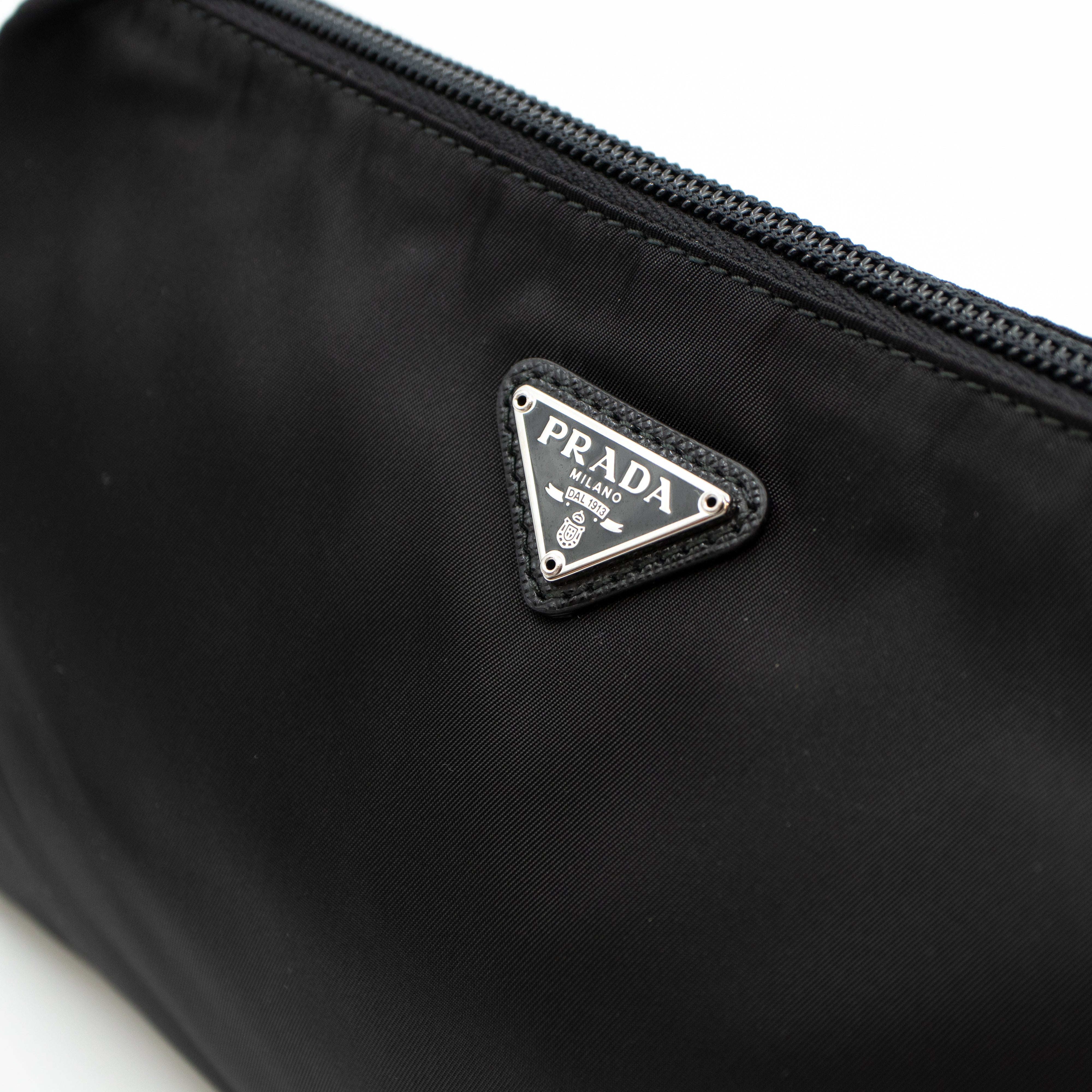 Toiletry Pouch Black Nylon